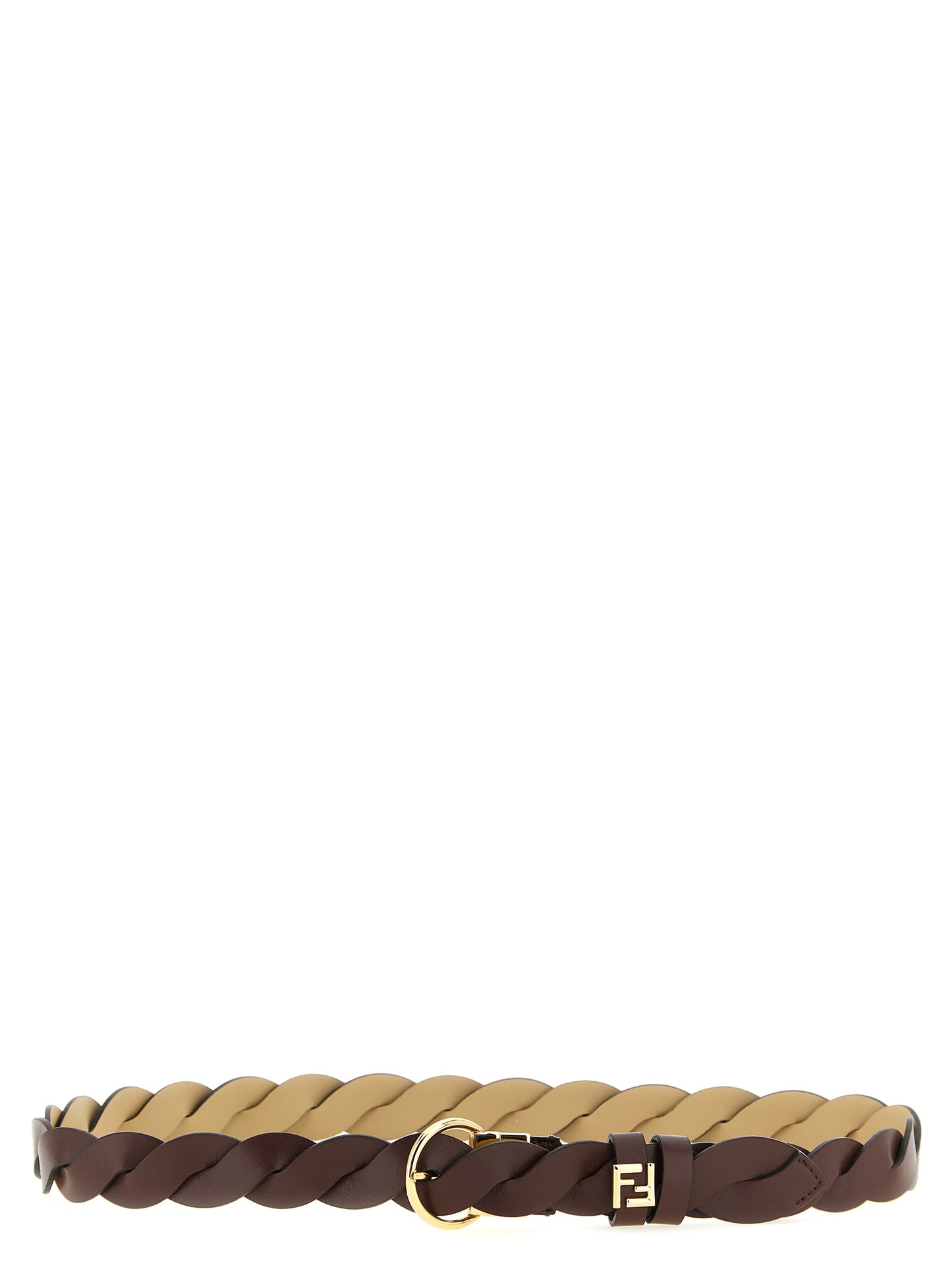 Fendi Multicolor Calfskin Regular Belt Curated Luxury Accessories by Orvyn