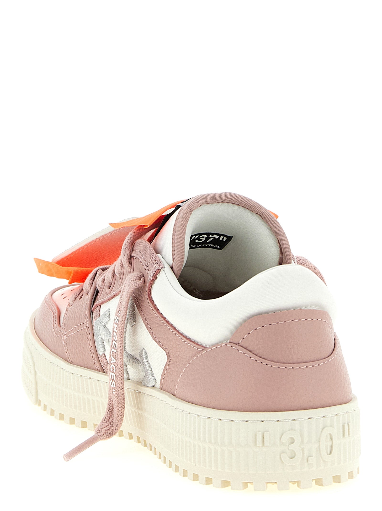 Off-White Multicolor Leather Low Top Sneakers Curated Luxury Accessories by Orvyn