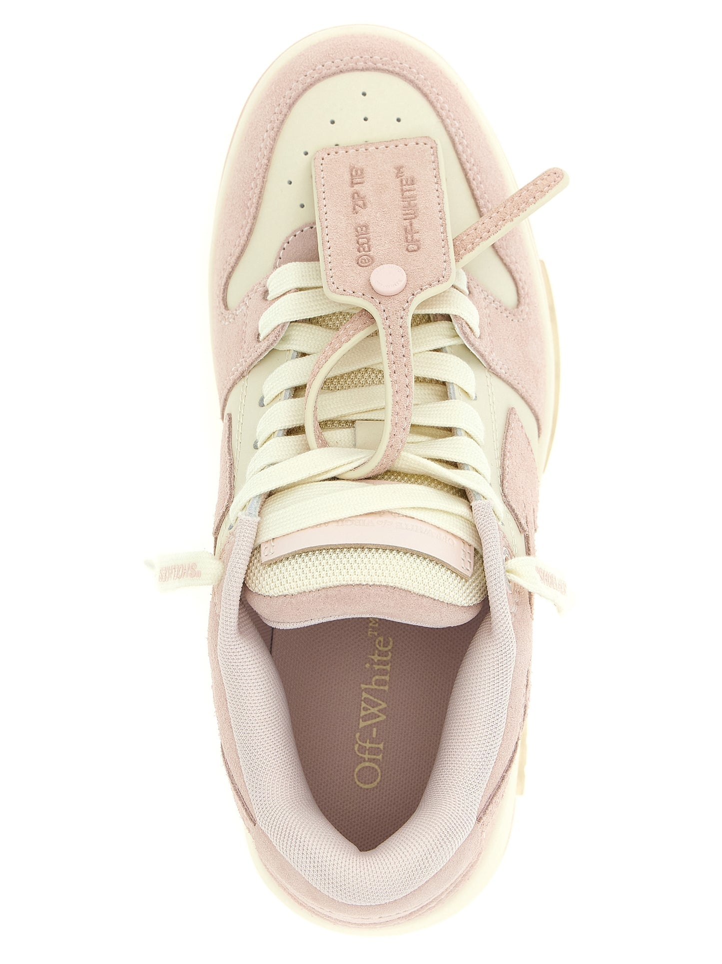 Off-White Multicolor Leather Low Top Sneakers Curated Luxury Accessories by Orvyn