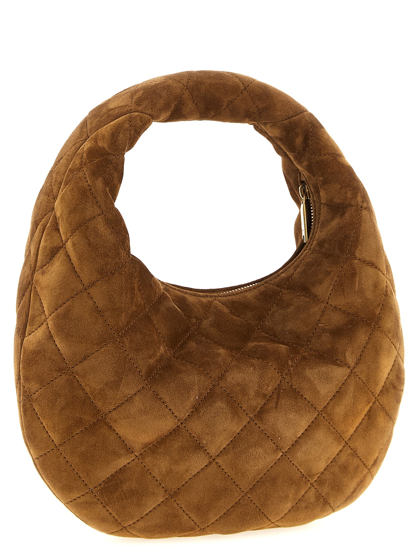 Saint Laurent Brown 'Icarino' Handbag Curated Luxury Accessories by Orvyn