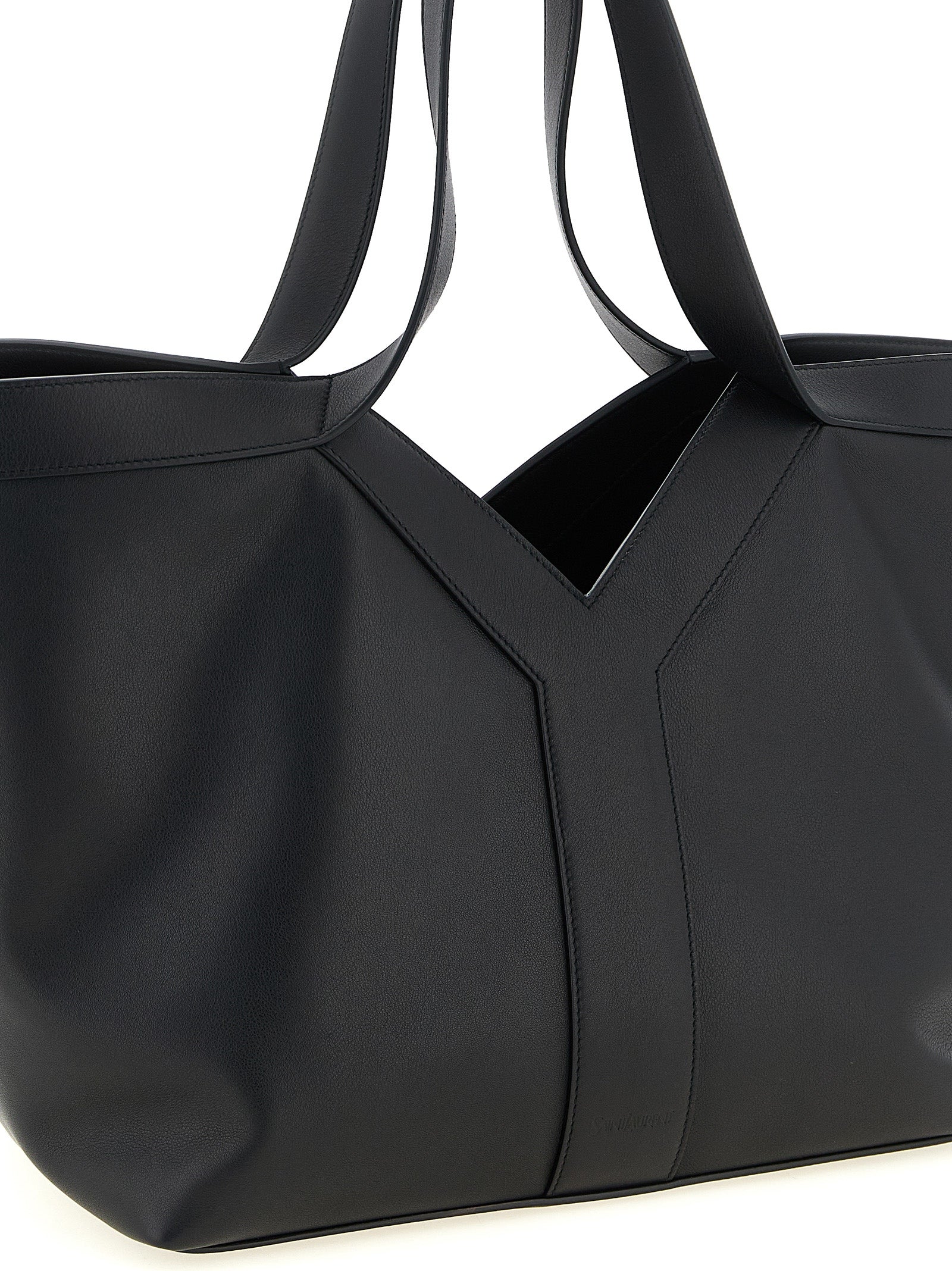 Saint Laurent Black Small Tote Bag schwarz