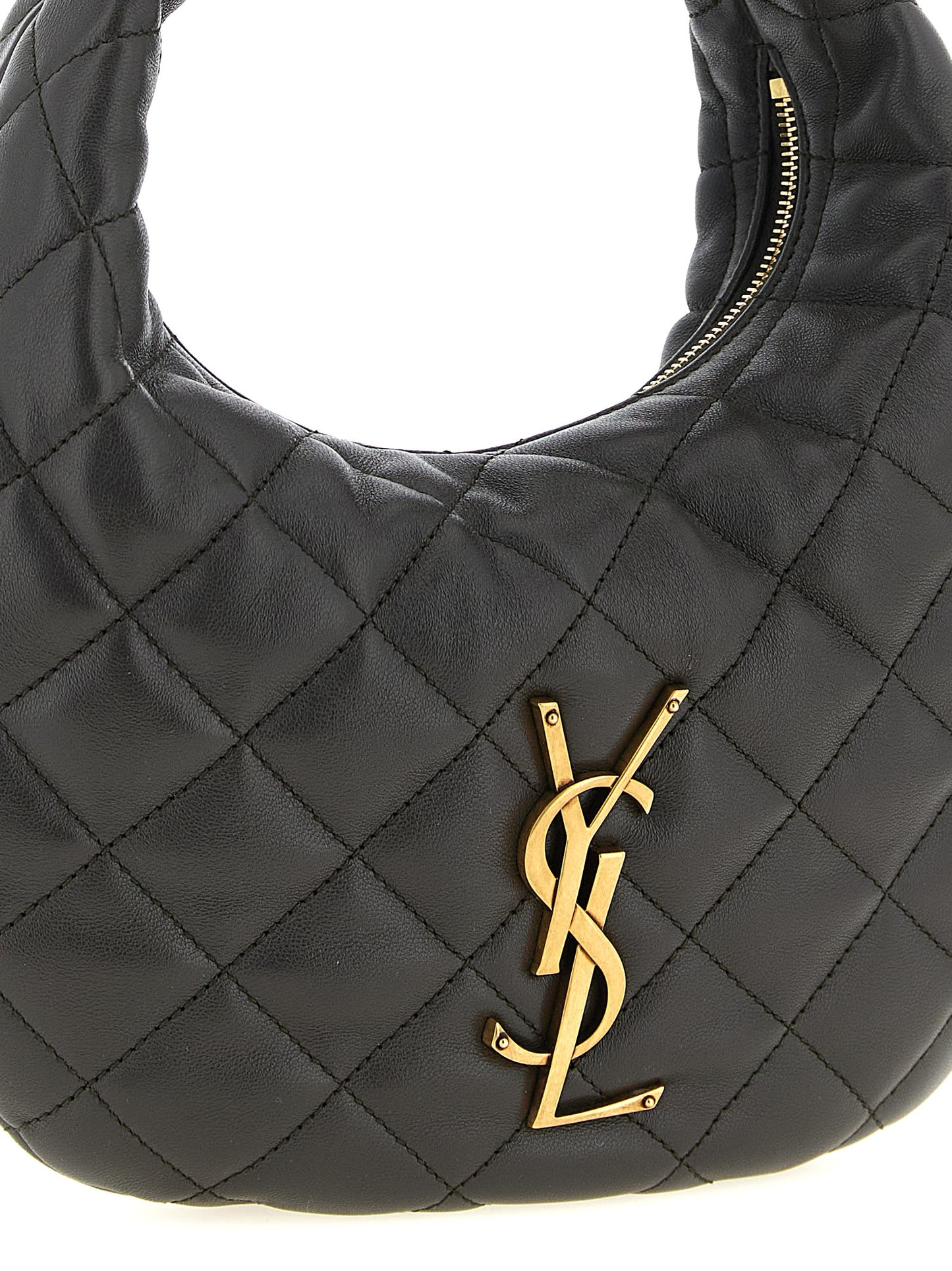 Saint Laurent Brown 'Icarino' Handbag braun