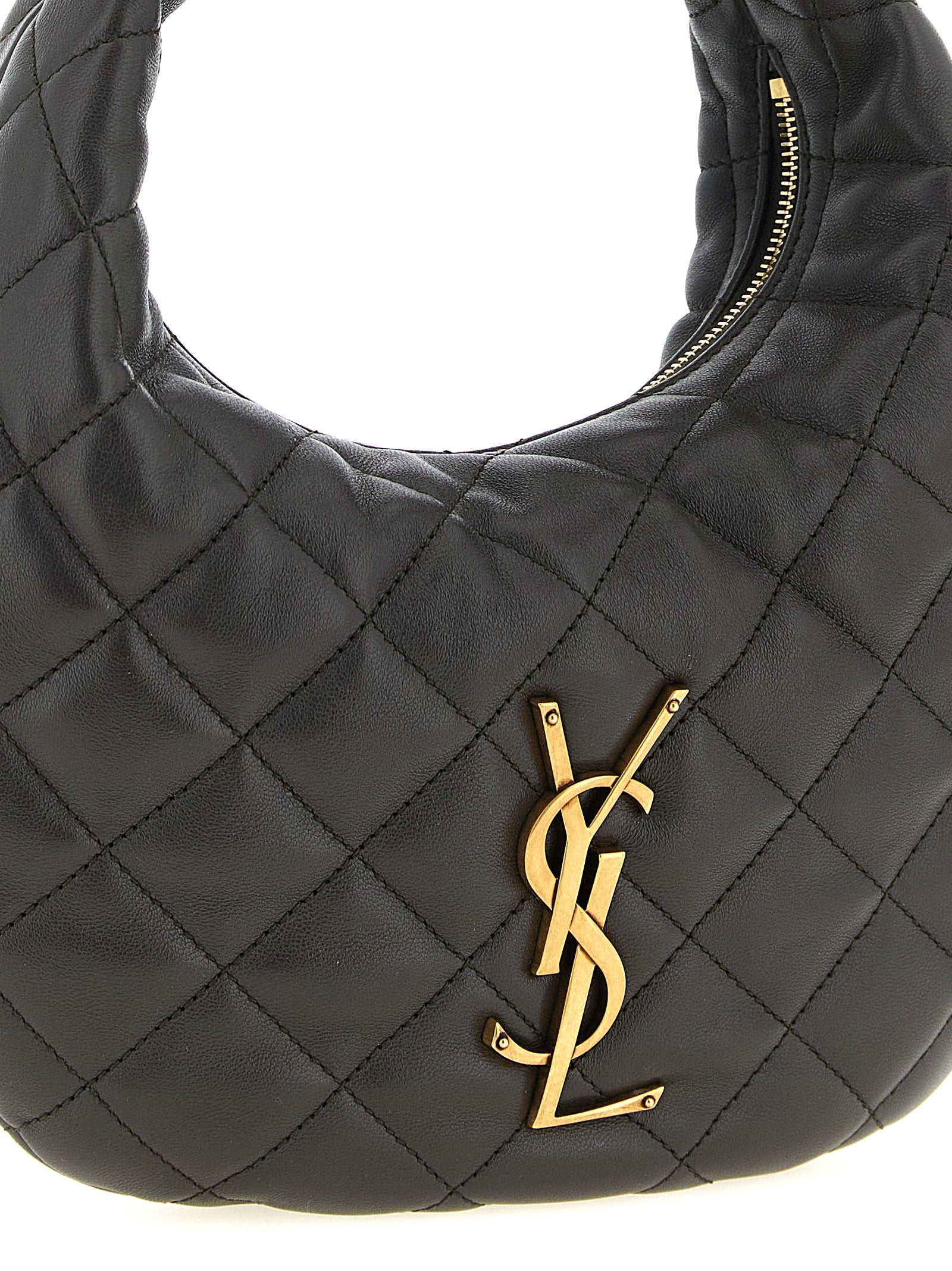 Saint Laurent Brown 'Icarino' Handbag braun
