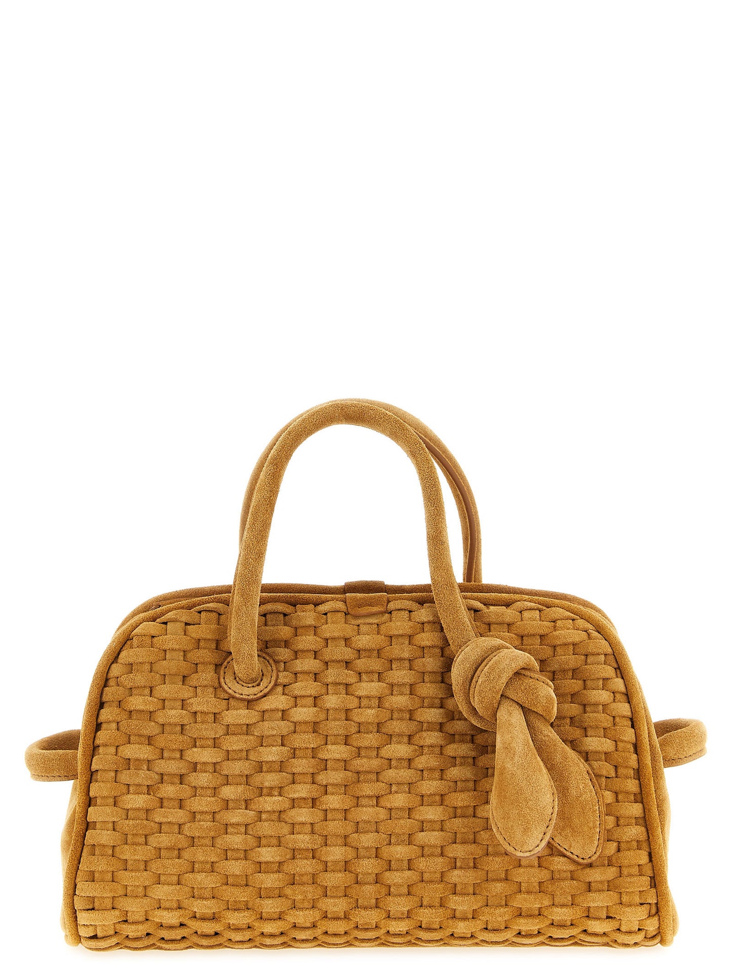 Jacquemus Beige 'Le Petit Turismo' Handbag Curated Luxury Accessories by Orvyn