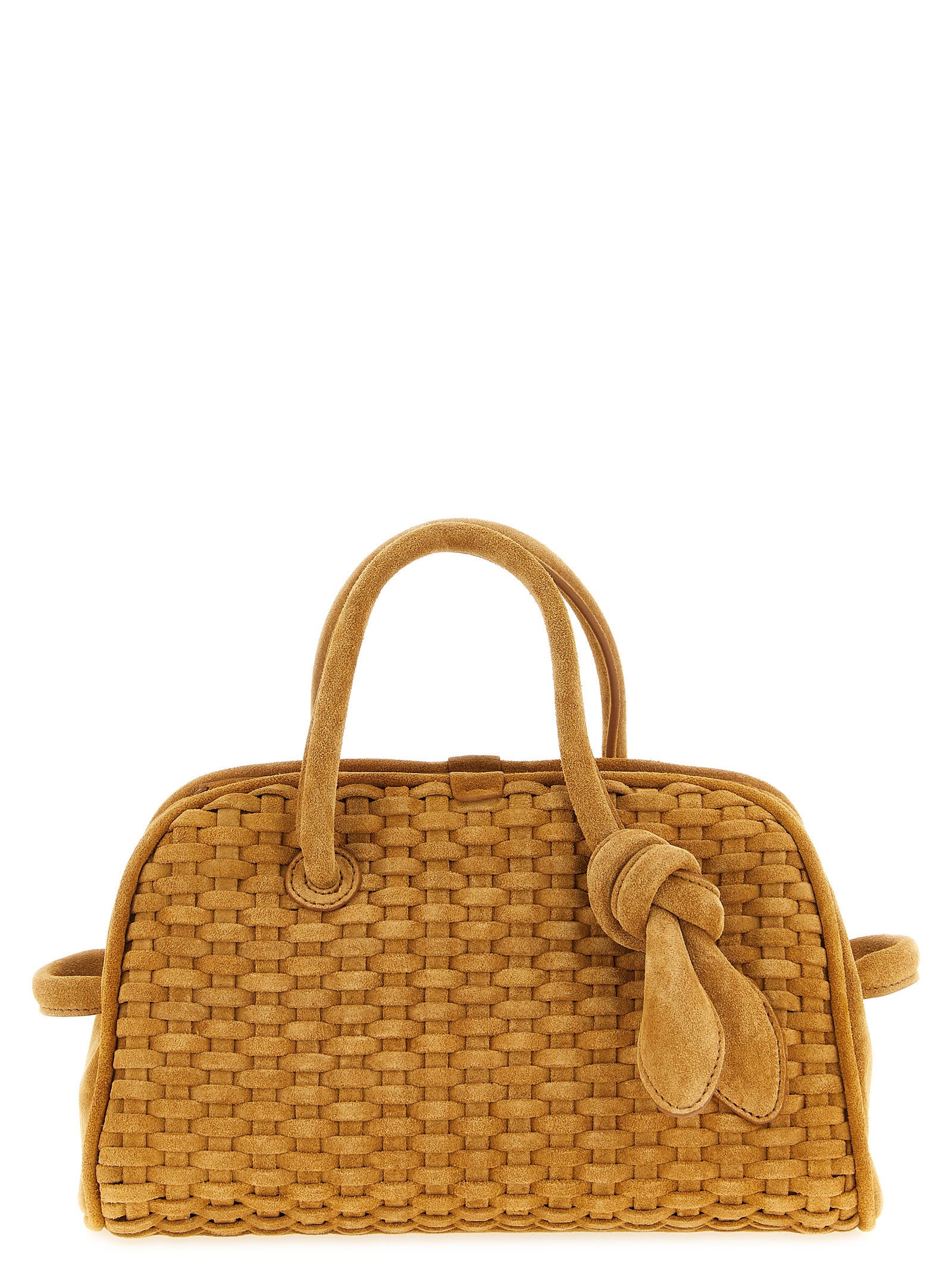 Jacquemus Beige 'Le Petit Turismo' Handbag Curated Luxury Accessories by Orvyn