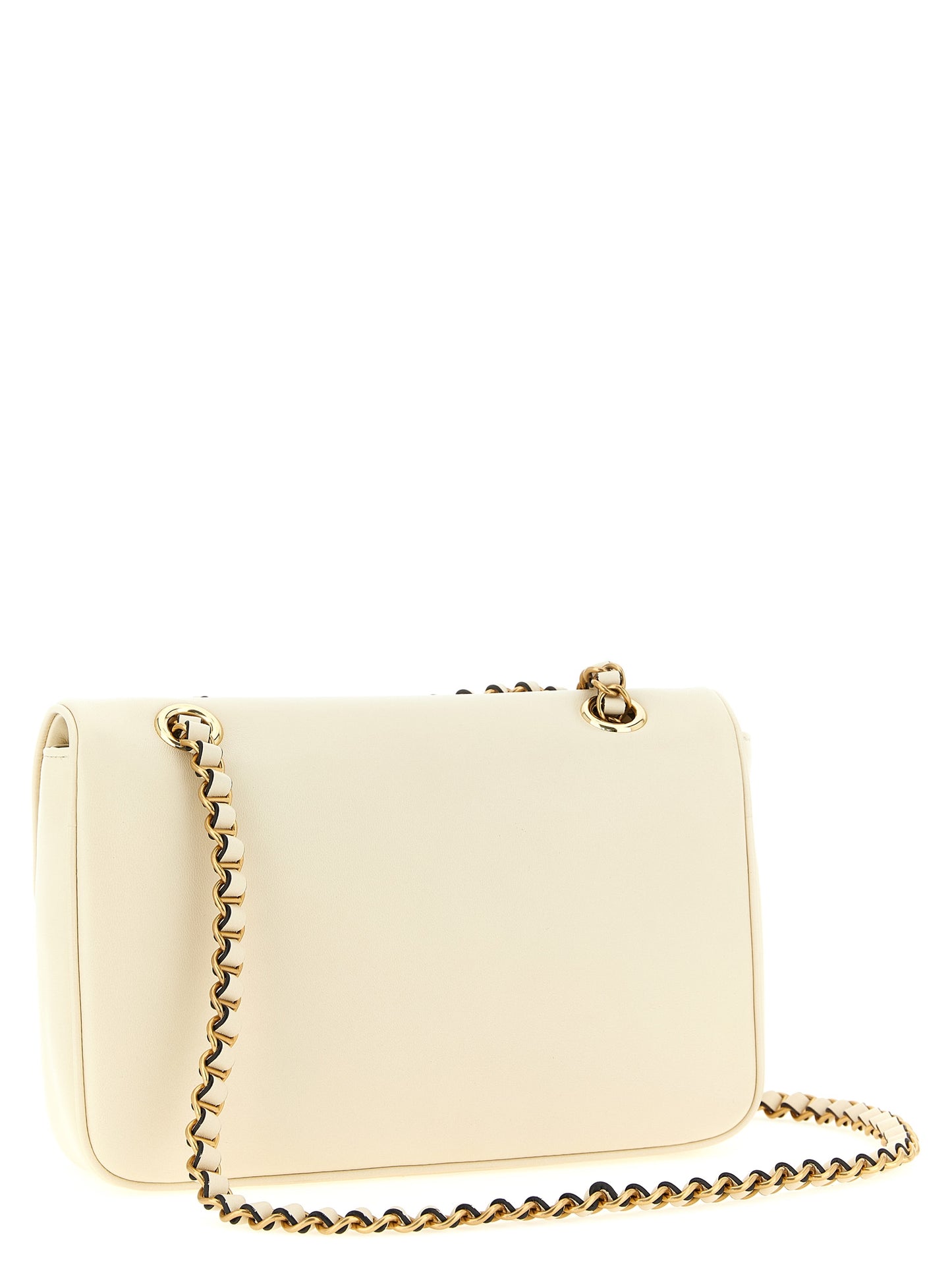Valentino Garavani White 'Djuna' Medium Shoulder Bag Curated Luxury Accessories by Orvyn
