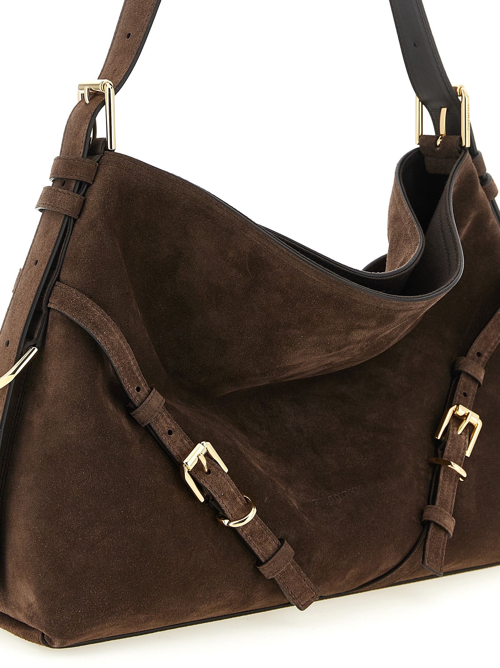 Givenchy Brown 'Voyou' Medium Shoulder Bag Curated Luxury Accessories by Orvyn