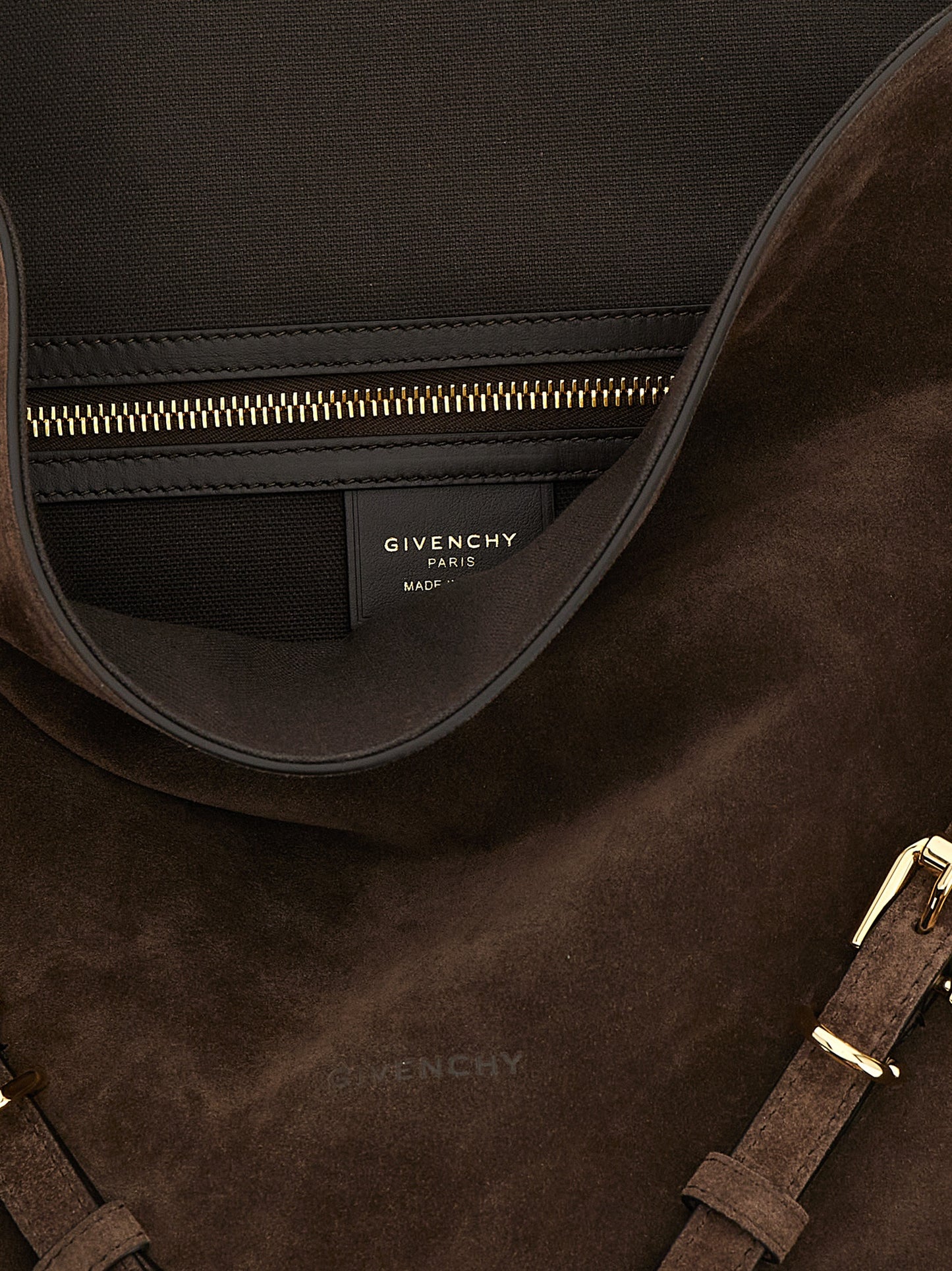 Givenchy Brown 'Voyou' Medium Shoulder Bag Curated Luxury Accessories by Orvyn