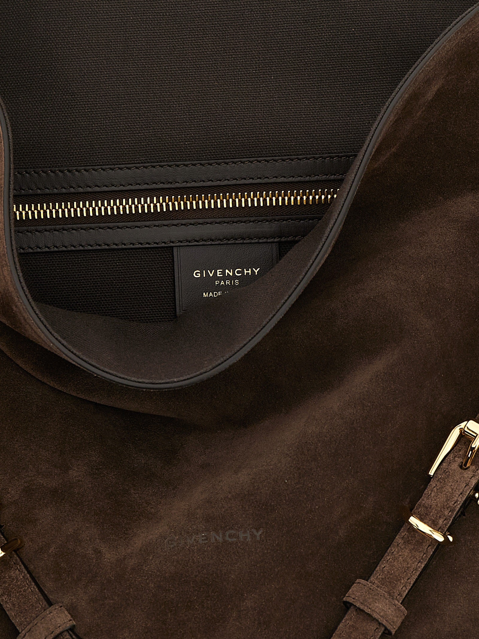 Givenchy Brown 'Voyou' Medium Shoulder Bag Curated Luxury Accessories by Orvyn