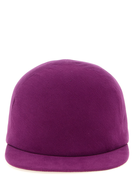 Balenciaga Purple Cotton Cap (Baseball Hat) Curated Luxury Accessories by Orvyn