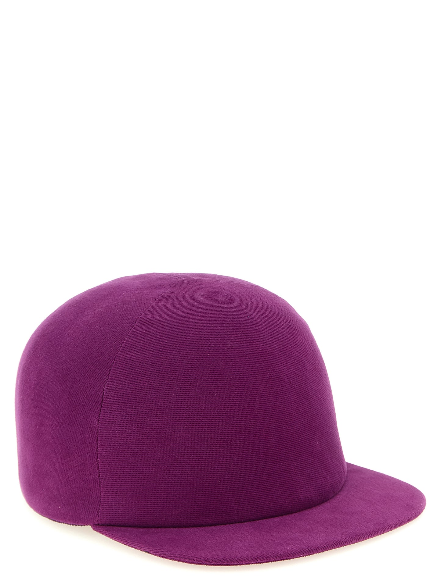Balenciaga Purple Cotton Cap (Baseball Hat) Curated Luxury Accessories by Orvyn