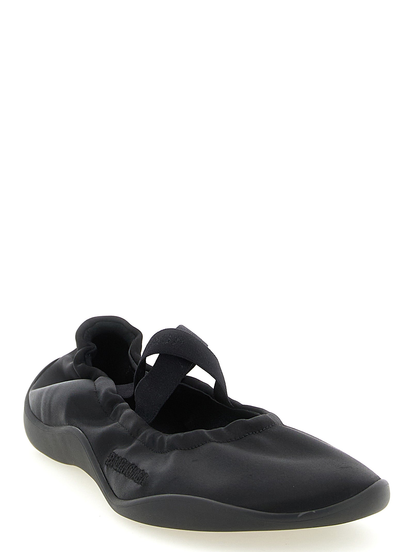 Balenciaga Black 'S Bold' Flats Curated Luxury Accessories by Orvyn