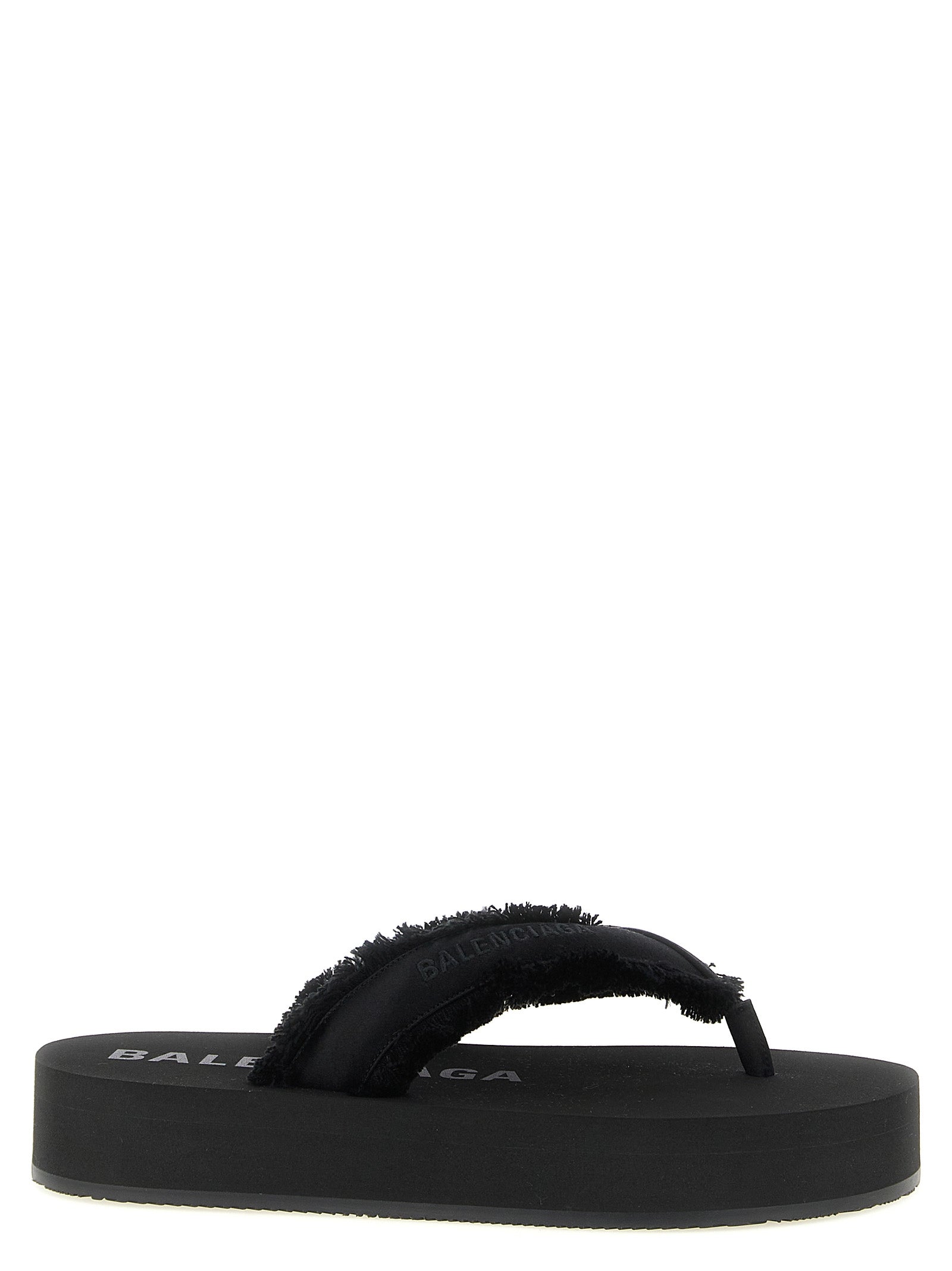 Balenciaga Black 'Jet Lag' Sandals Curated Luxury Accessories by Orvyn