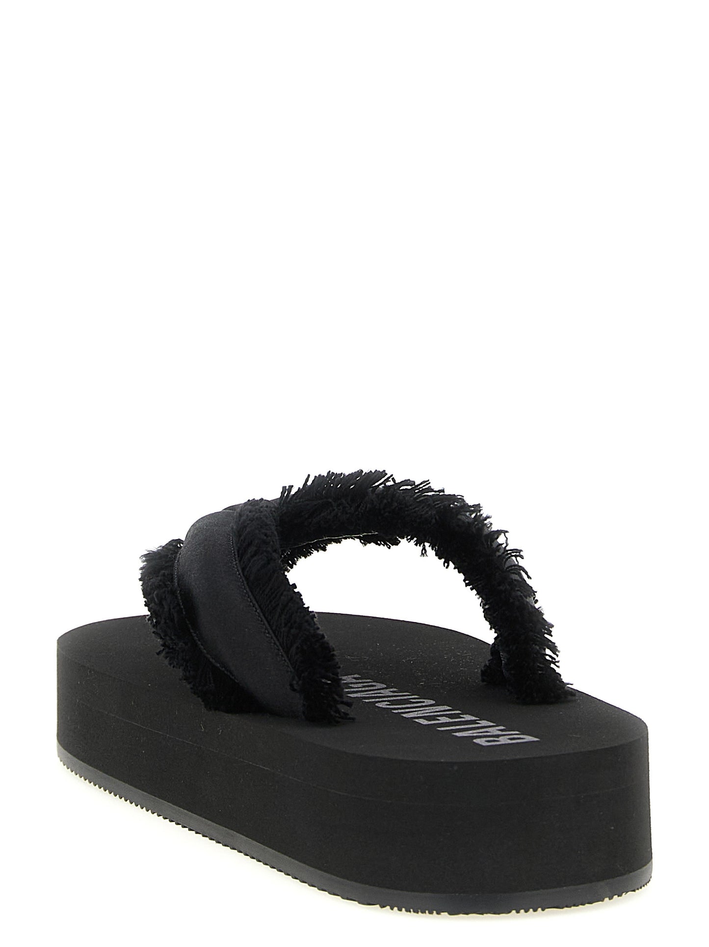 Balenciaga Black 'Jet Lag' Sandals Curated Luxury Accessories by Orvyn