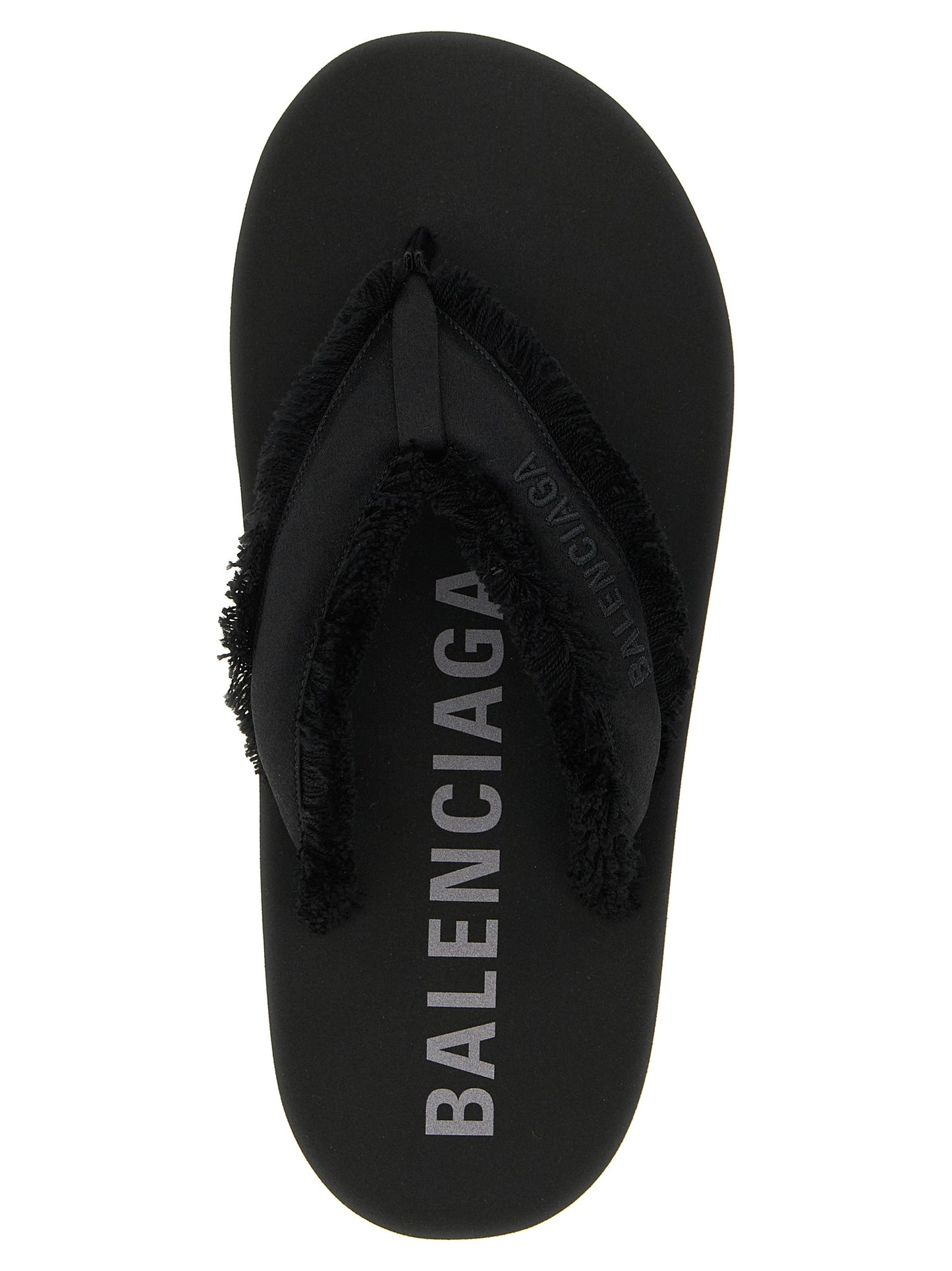Balenciaga Black 'Jet Lag' Sandals Curated Luxury Accessories by Orvyn