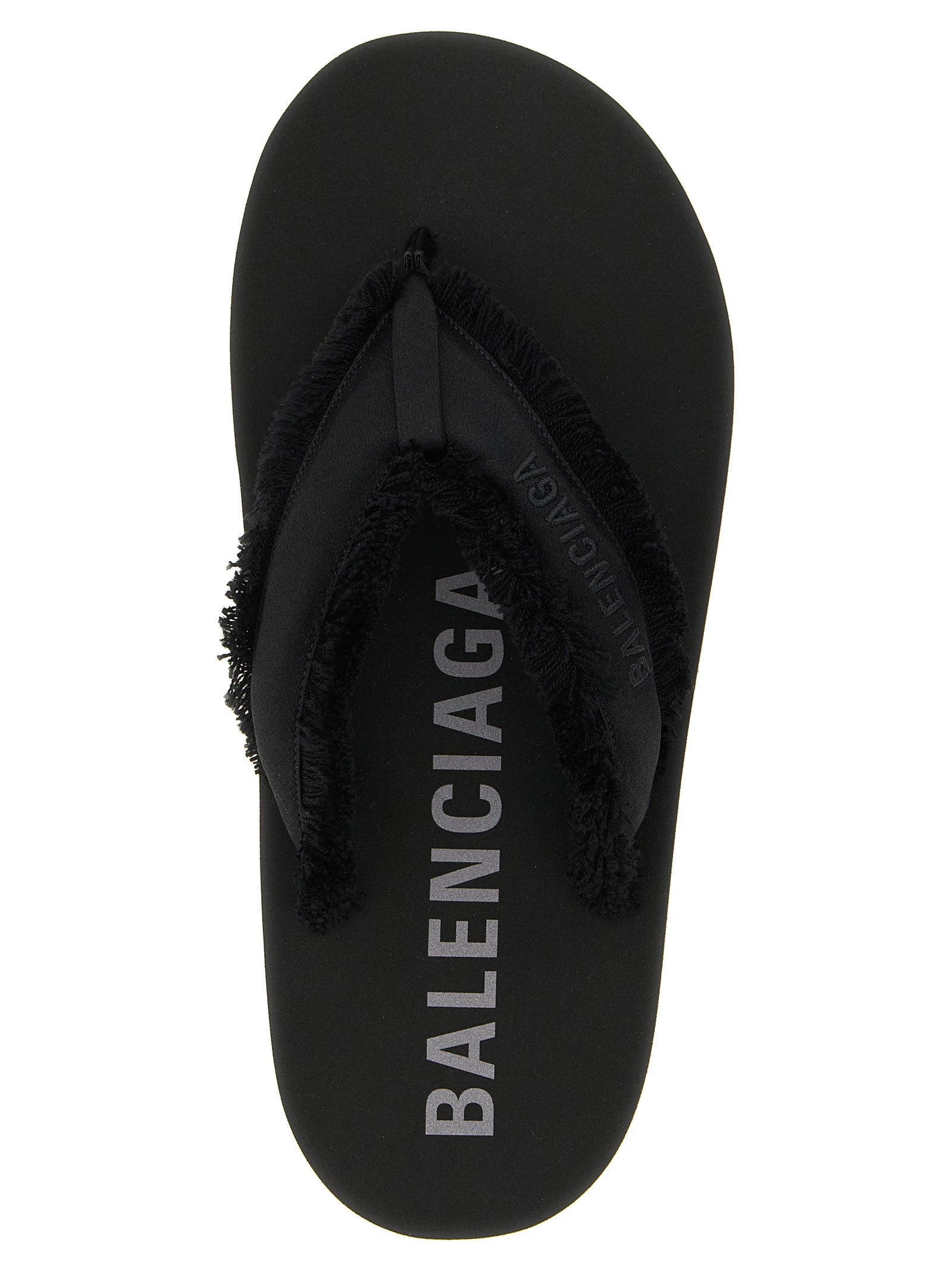 Balenciaga Black 'Jet Lag' Sandals Curated Luxury Accessories by Orvyn