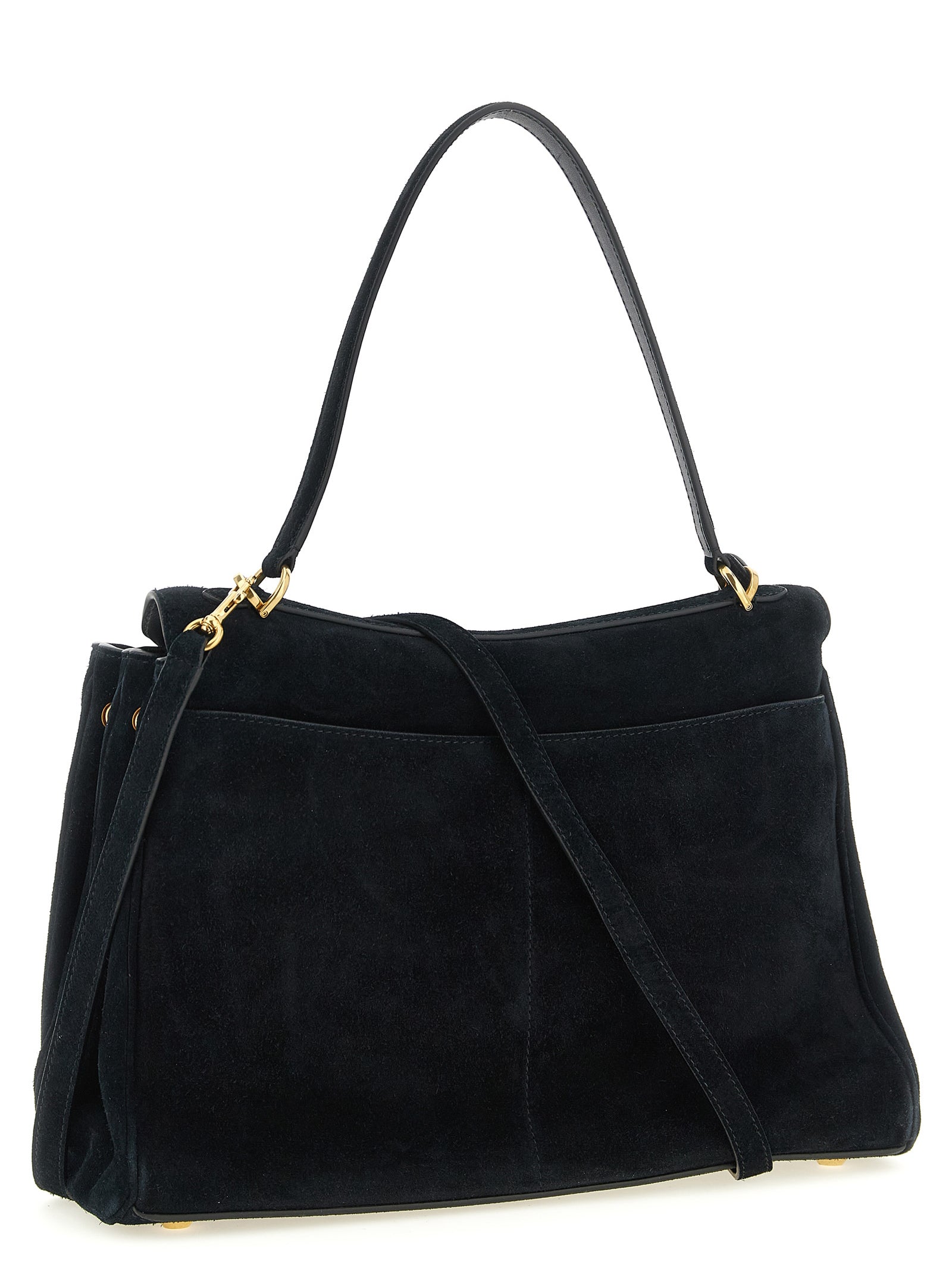 Balenciaga Black 'Rodeo' Handbag Curated Luxury Accessories by Orvyn