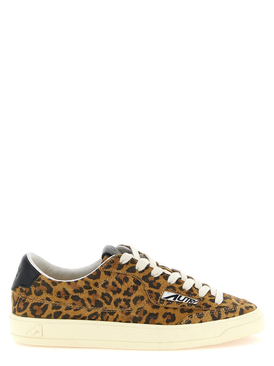 Autry Brown Cowhide Low Top Sneakers Curated Luxury Accessories by Orvyn