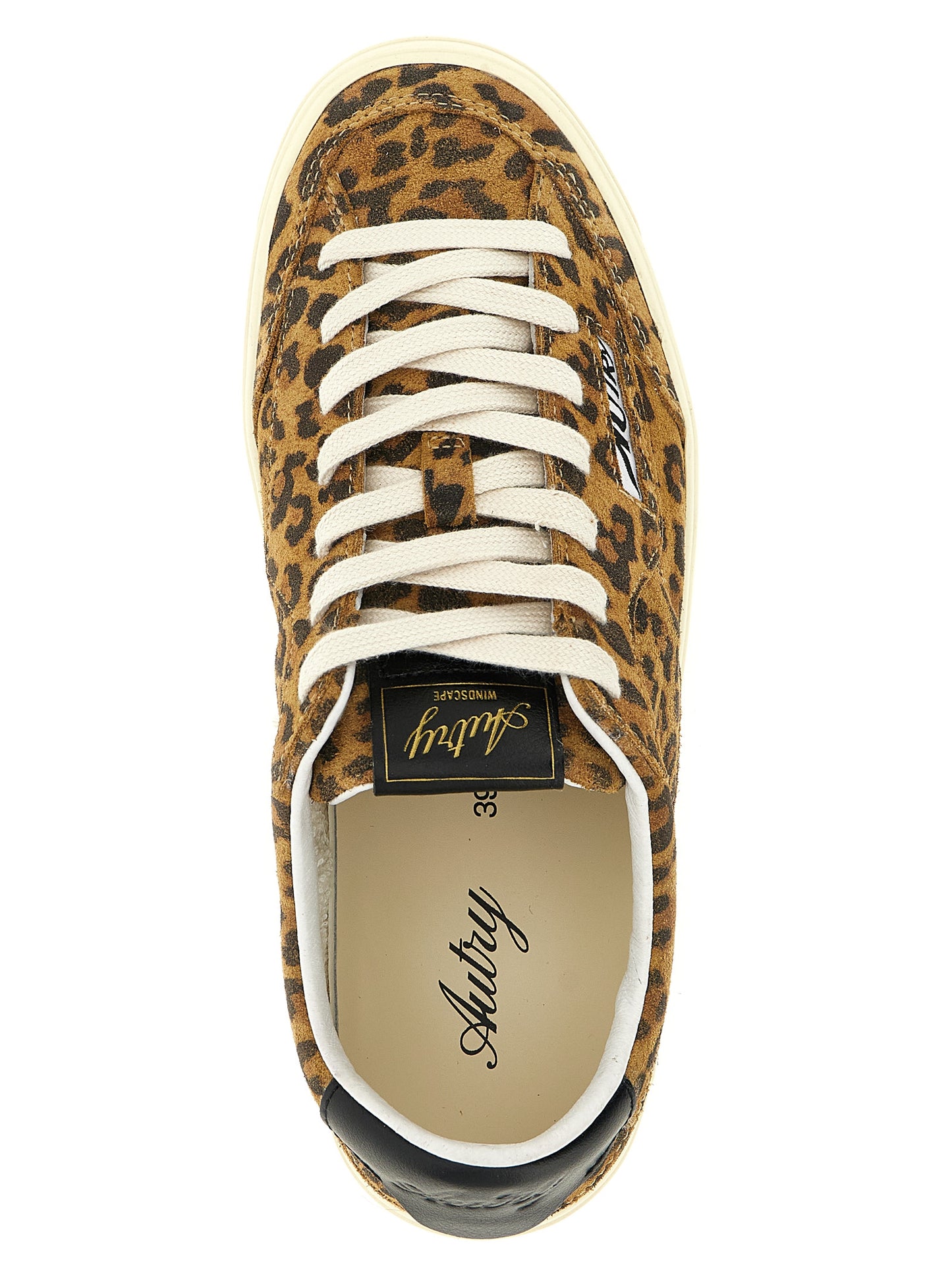 Autry Brown Cowhide Low Top Sneakers Curated Luxury Accessories by Orvyn