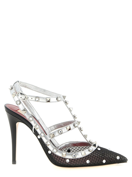 Valentino Garavani Multicolor 'Rockstud' Pumps