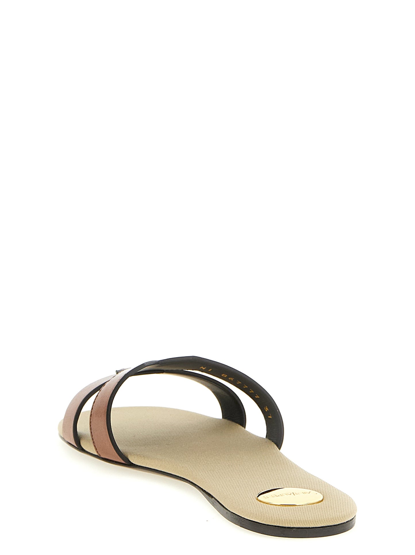 Saint Laurent Brown 'Mabrouka' Sandals braun