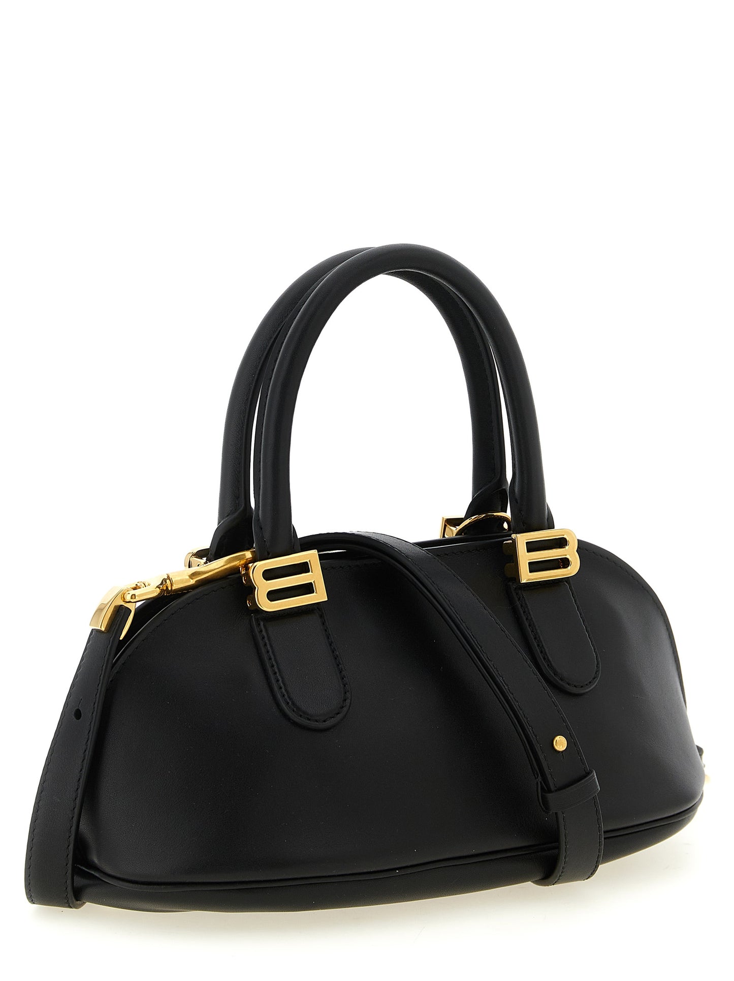 Balenciaga Black 'Bolero' Mini Handbag schwarz