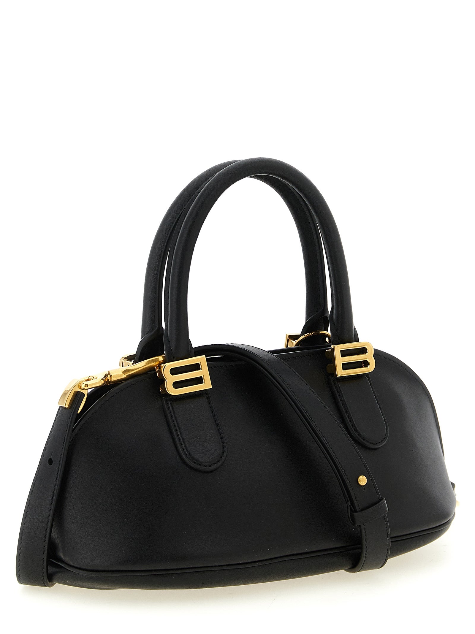 Balenciaga Black 'Bolero' Mini Handbag schwarz