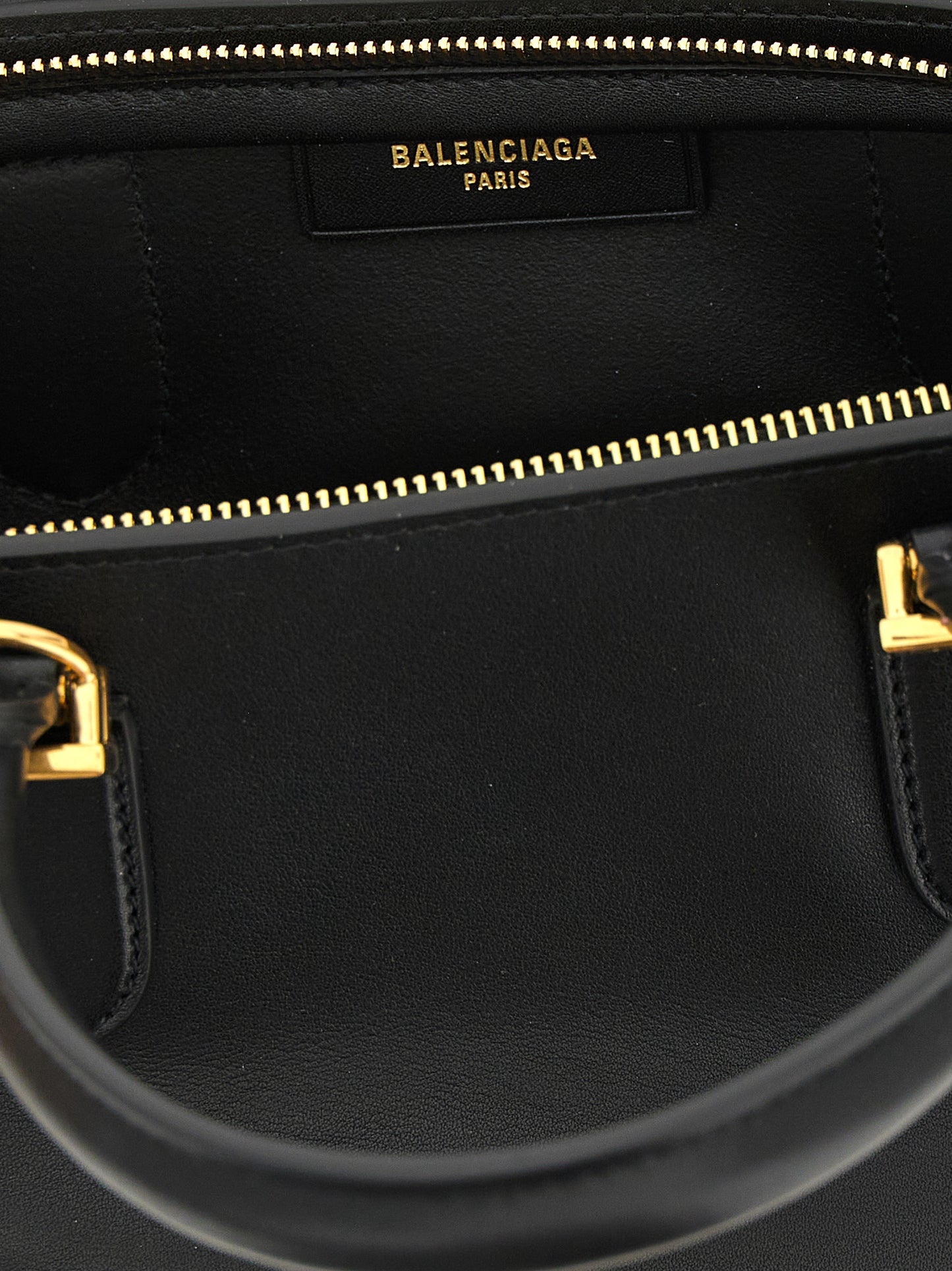 Balenciaga Black 'Bolero' Mini Handbag schwarz