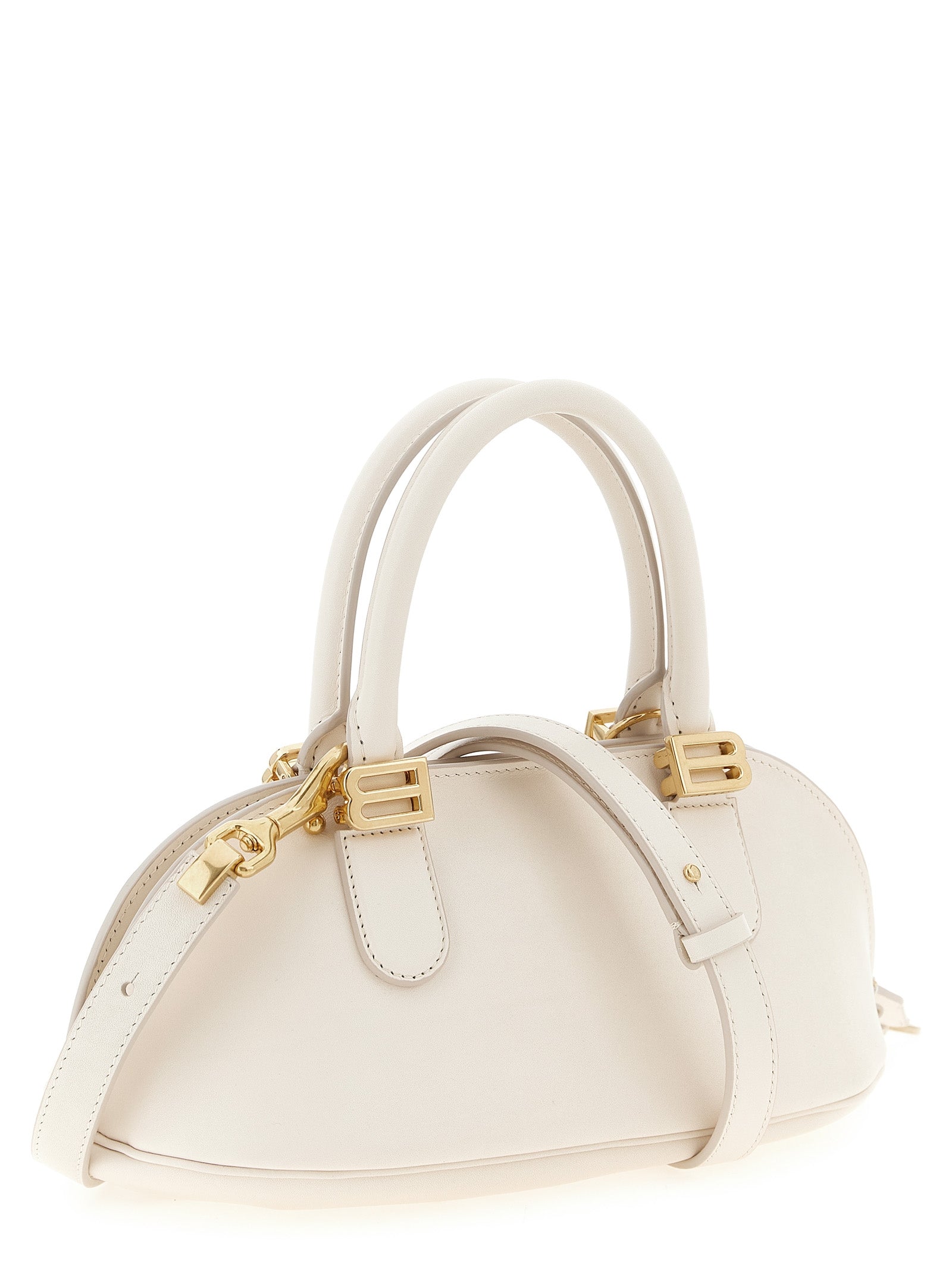 Balenciaga White 'Bolero' Mini Handbag weiss