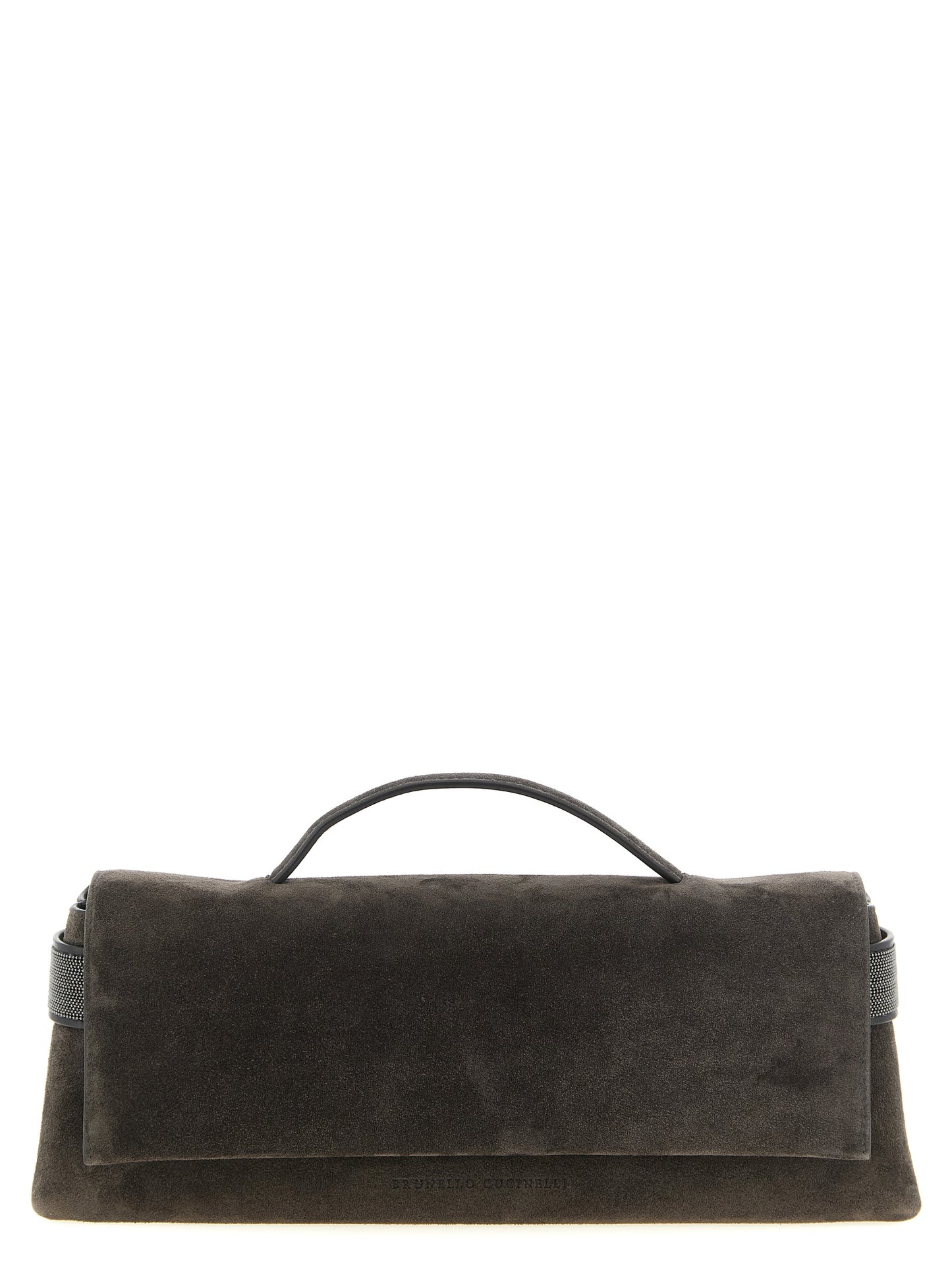 Brunello Cucinelli Brown 'Essence' Clutch braun