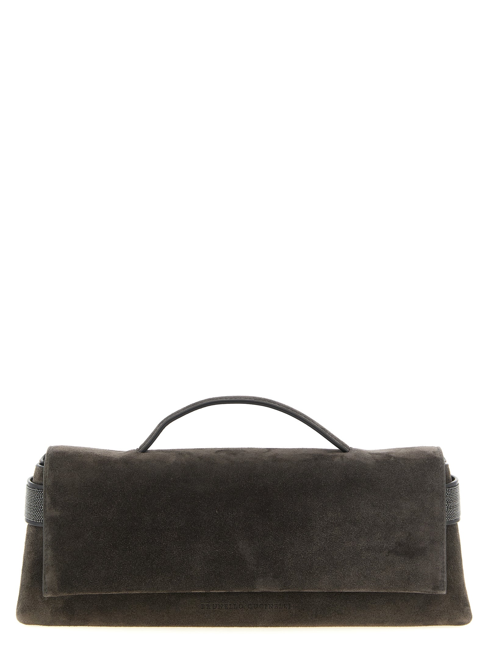 Brunello Cucinelli Brown 'Essence' Clutch braun