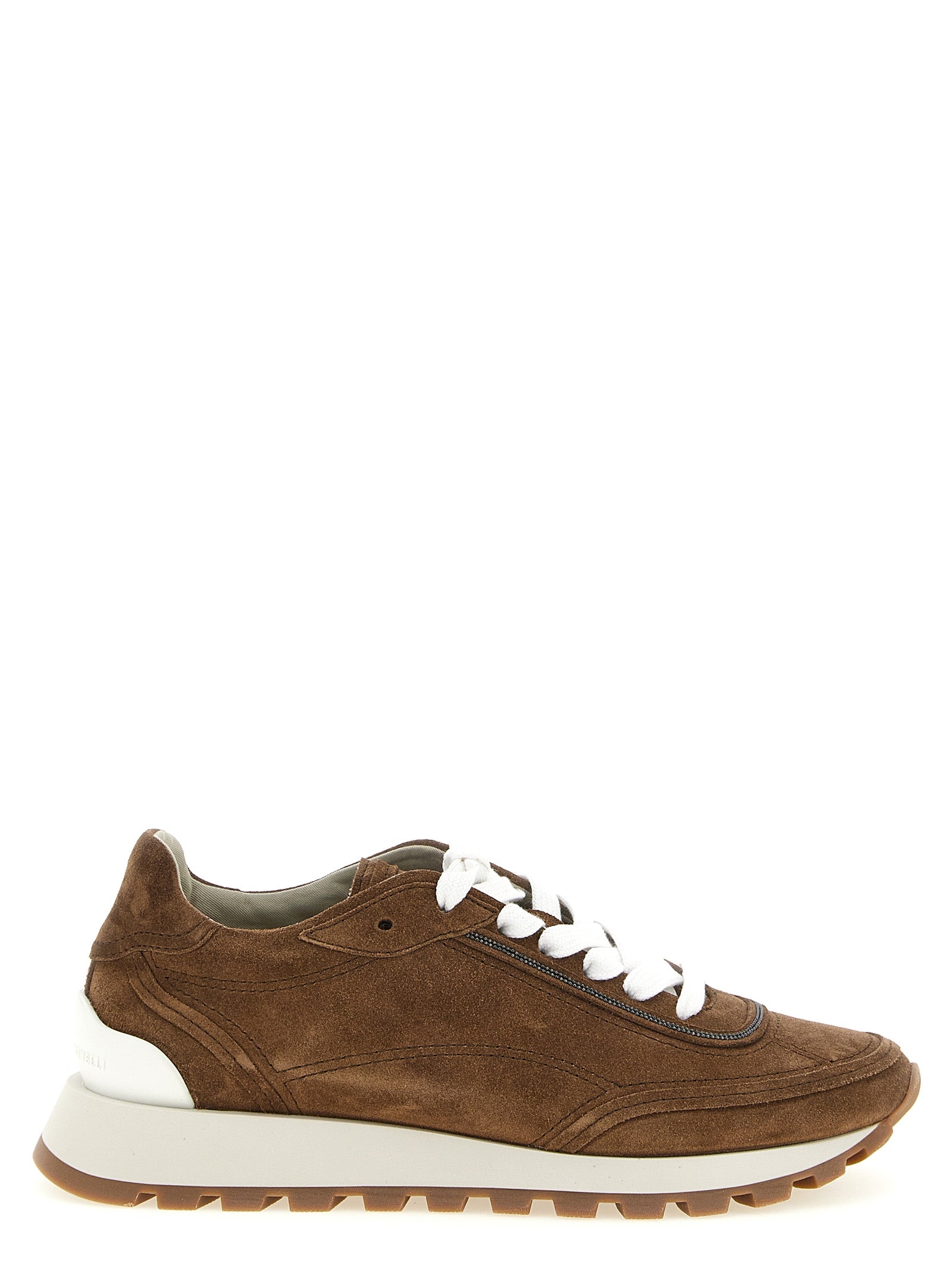 Brunello Cucinelli Brown 'Monile' Sneakers braun