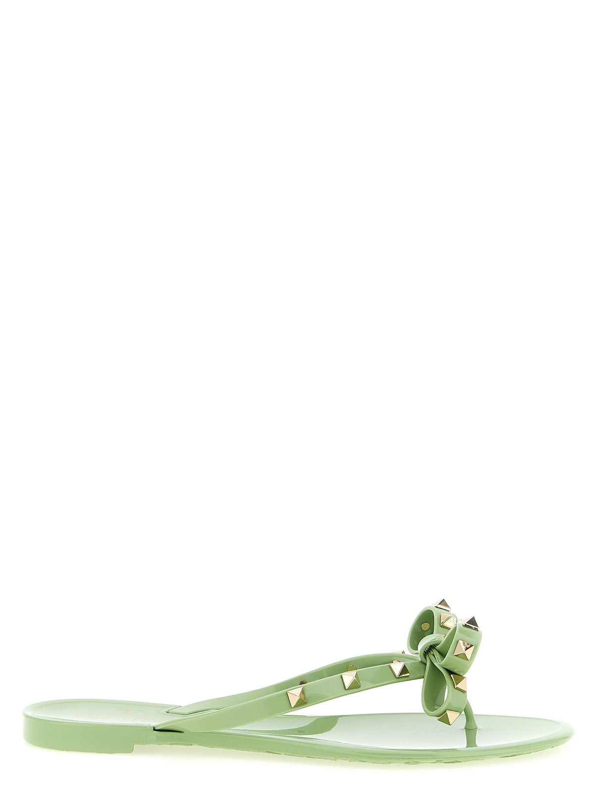 Valentino Garavani Bicolor 'Pm Thong Rockstud' Sandals multicolor