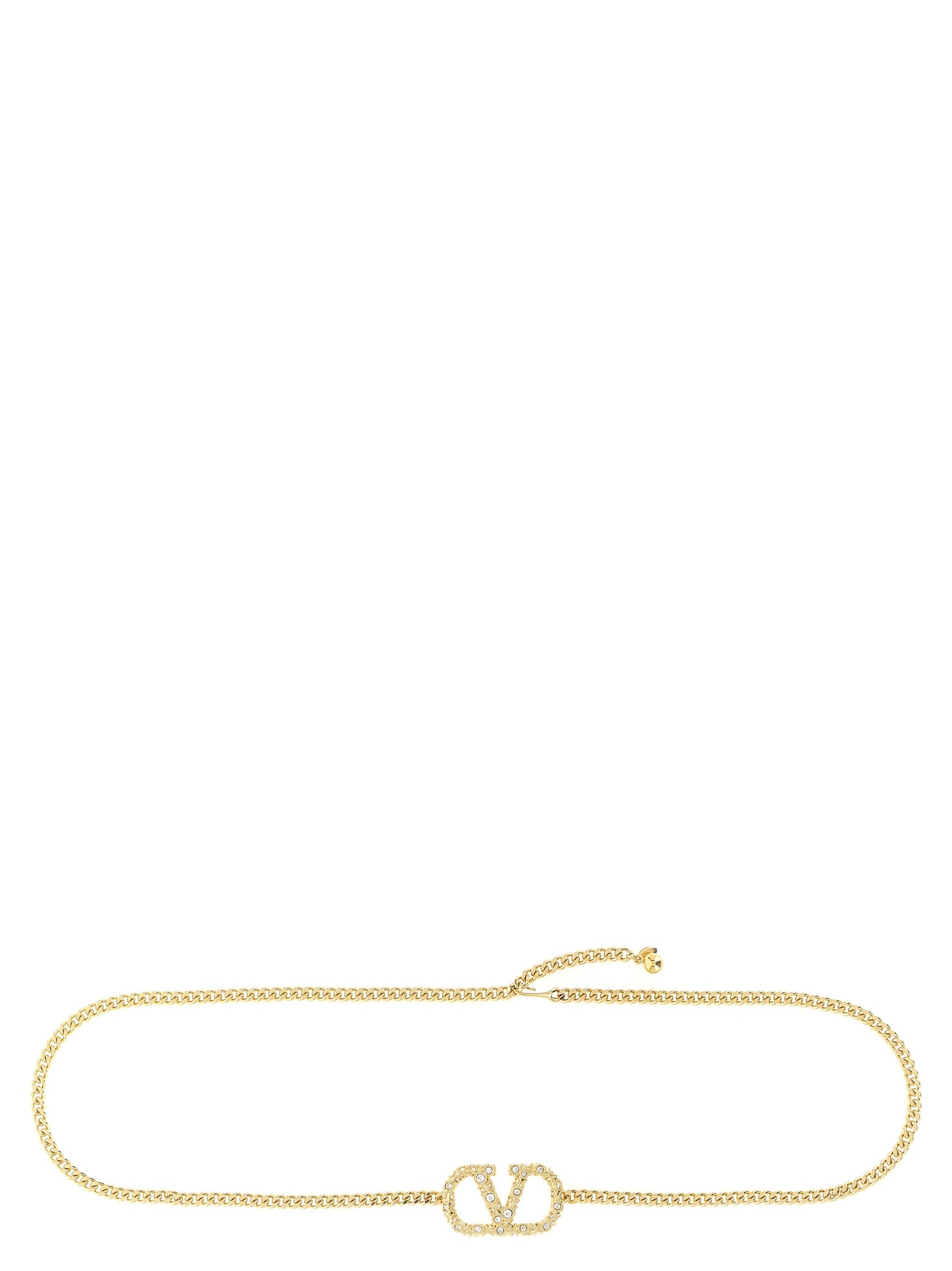 Valentino Garavani Gold 'VLogo Signature' Belt