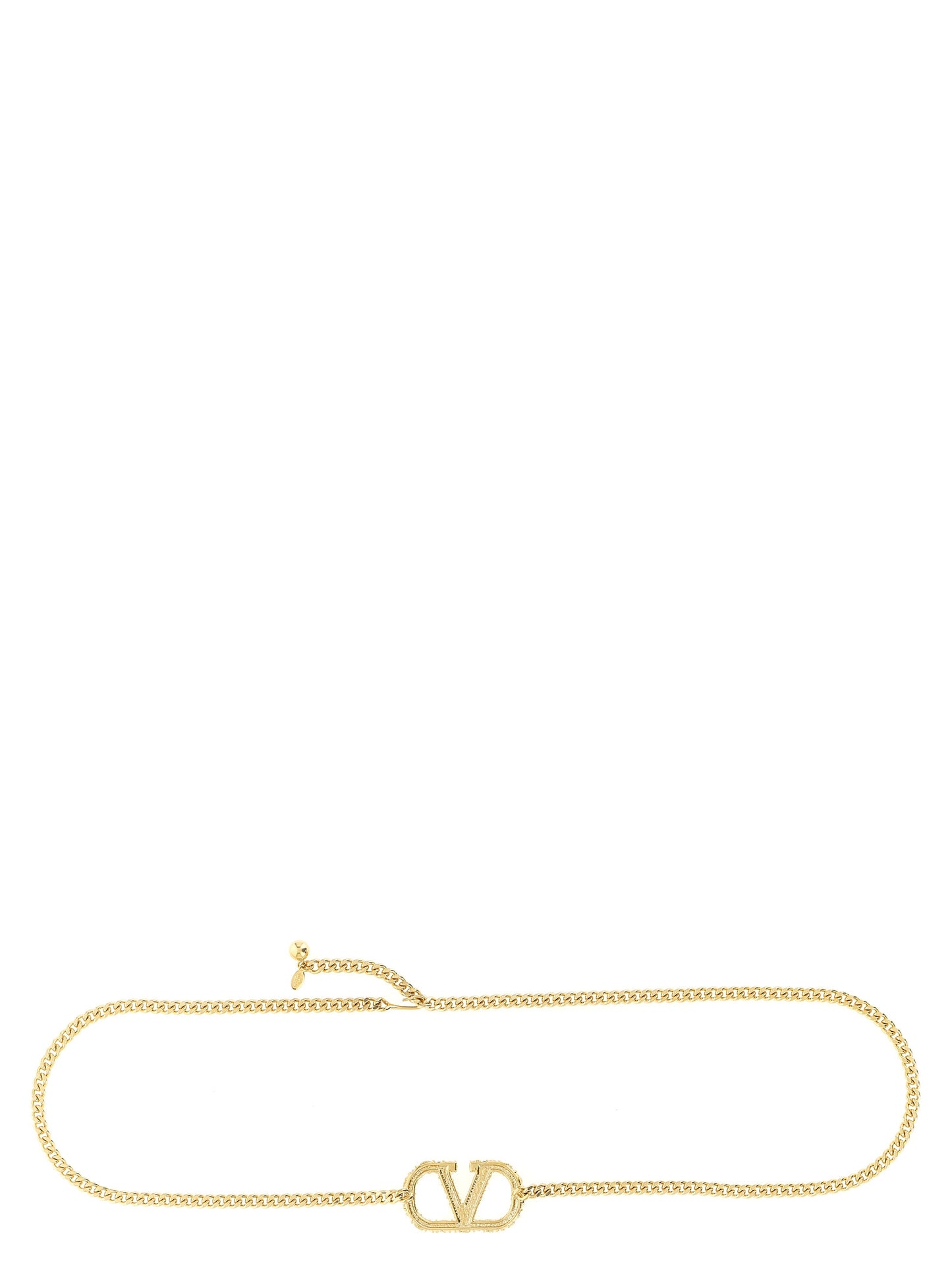 Valentino Garavani Gold 'VLogo Signature' Belt