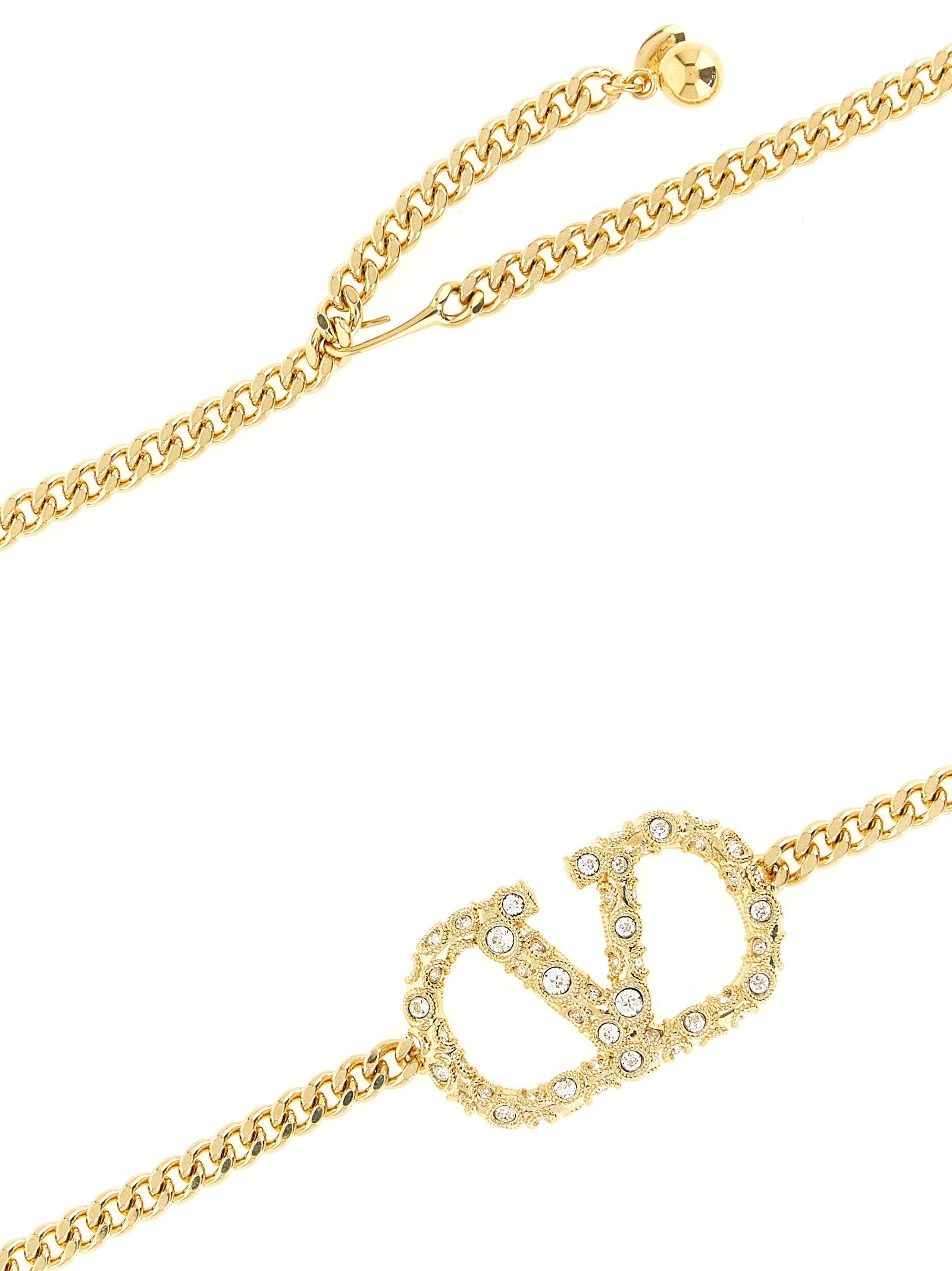 Valentino Garavani Gold 'VLogo Signature' Belt