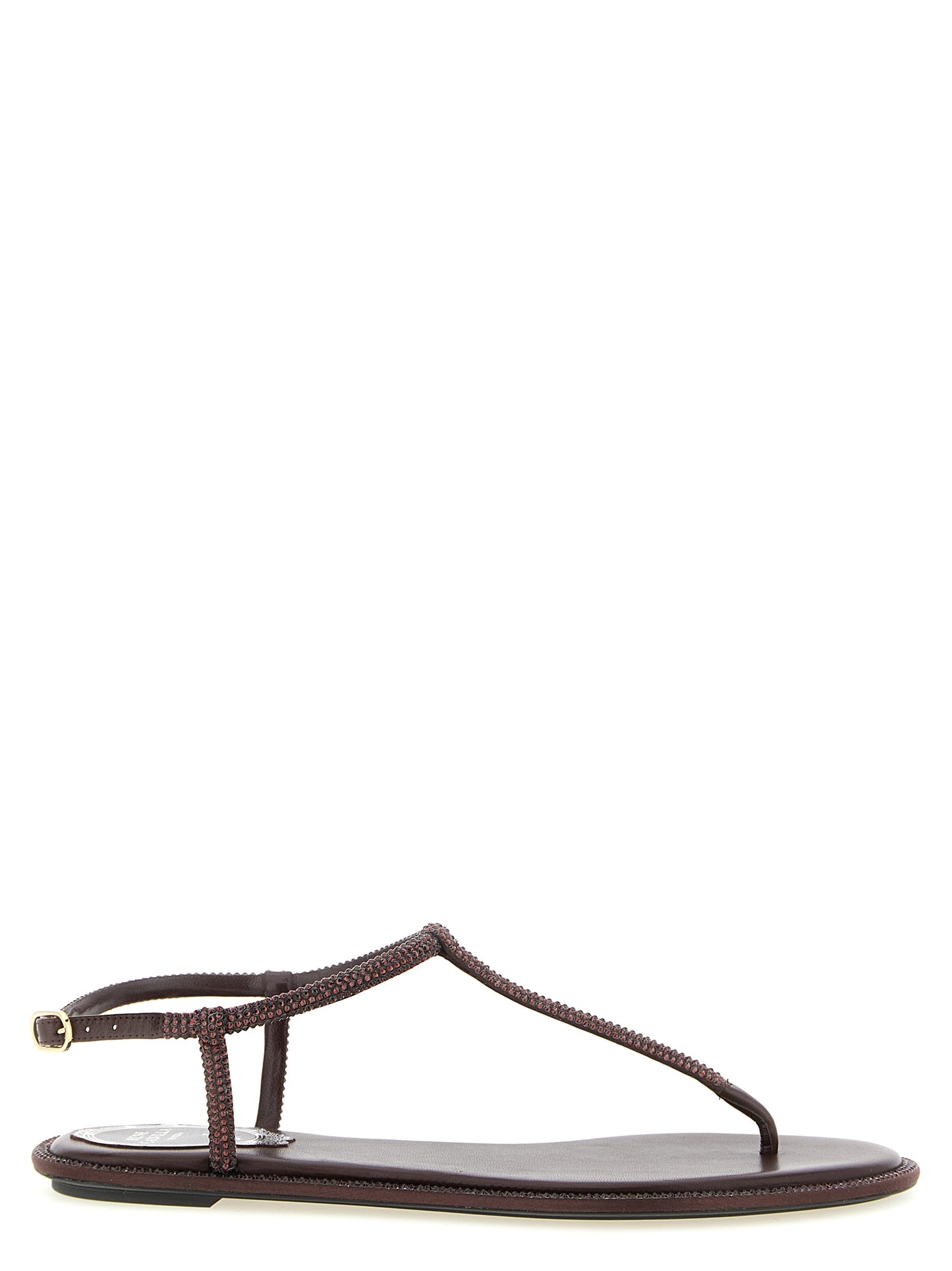 RENE CAOVILLA Brown 'Diana' Sandals braun