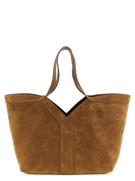 Saint Laurent Brown Small Tote Bag braun