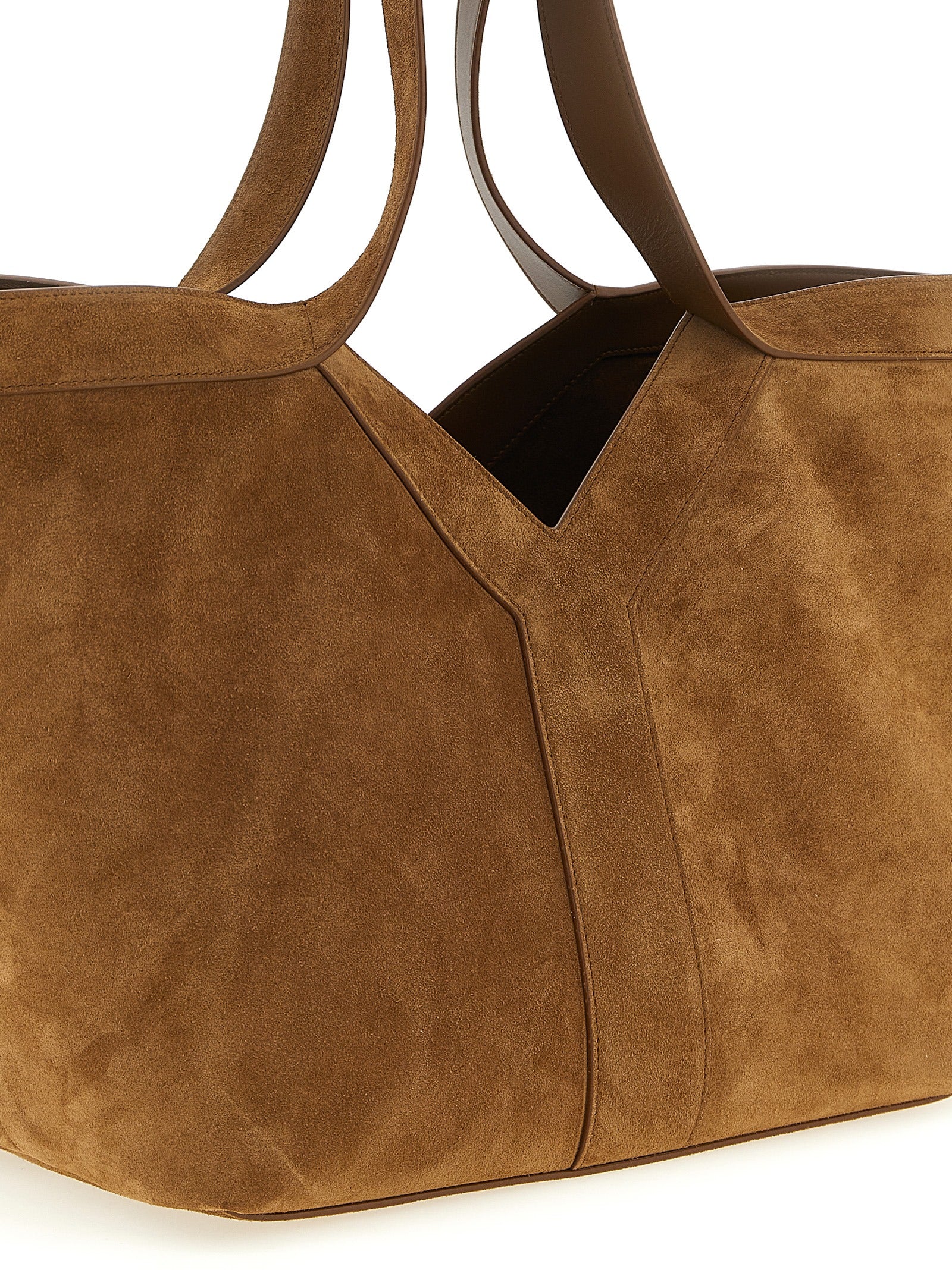 Saint Laurent Brown Small Tote Bag braun