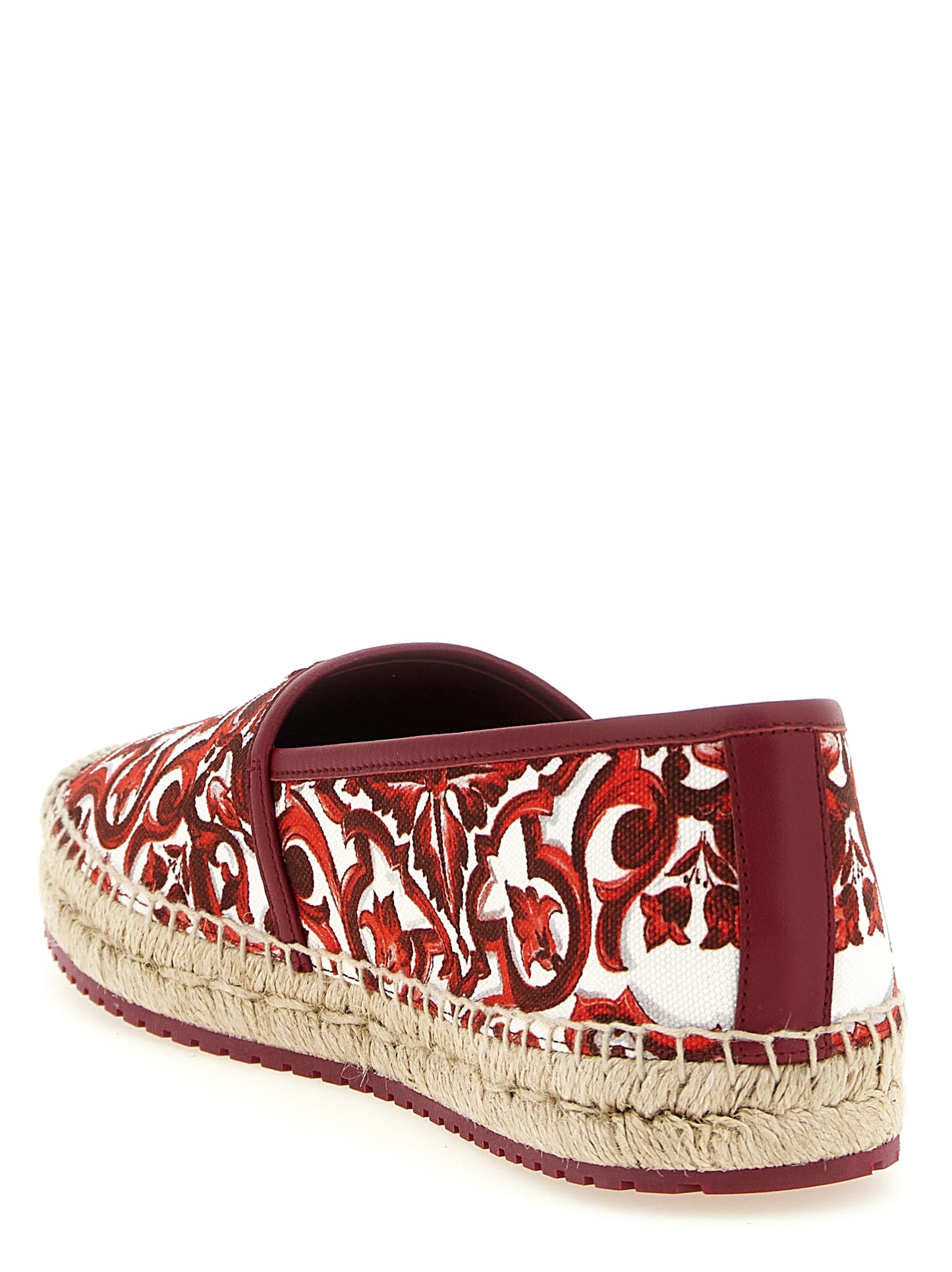 Dolce & Gabbana Multicolor 'Maiolica' Espadrilles
