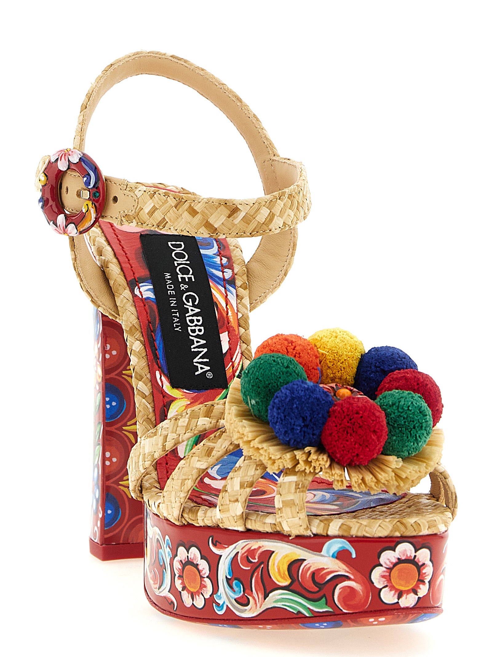 Dolce & Gabbana Multicolor 'Keira' Sandals