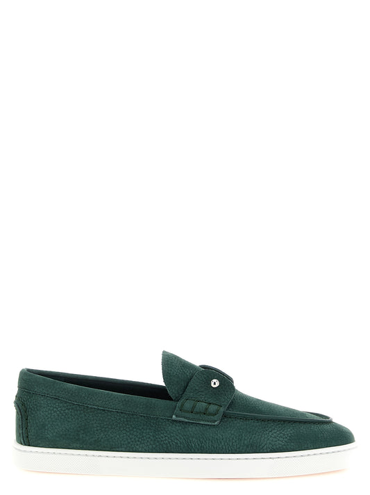 Christian Louboutin Bicolor 'Chambeliboat' Loafers multicolor