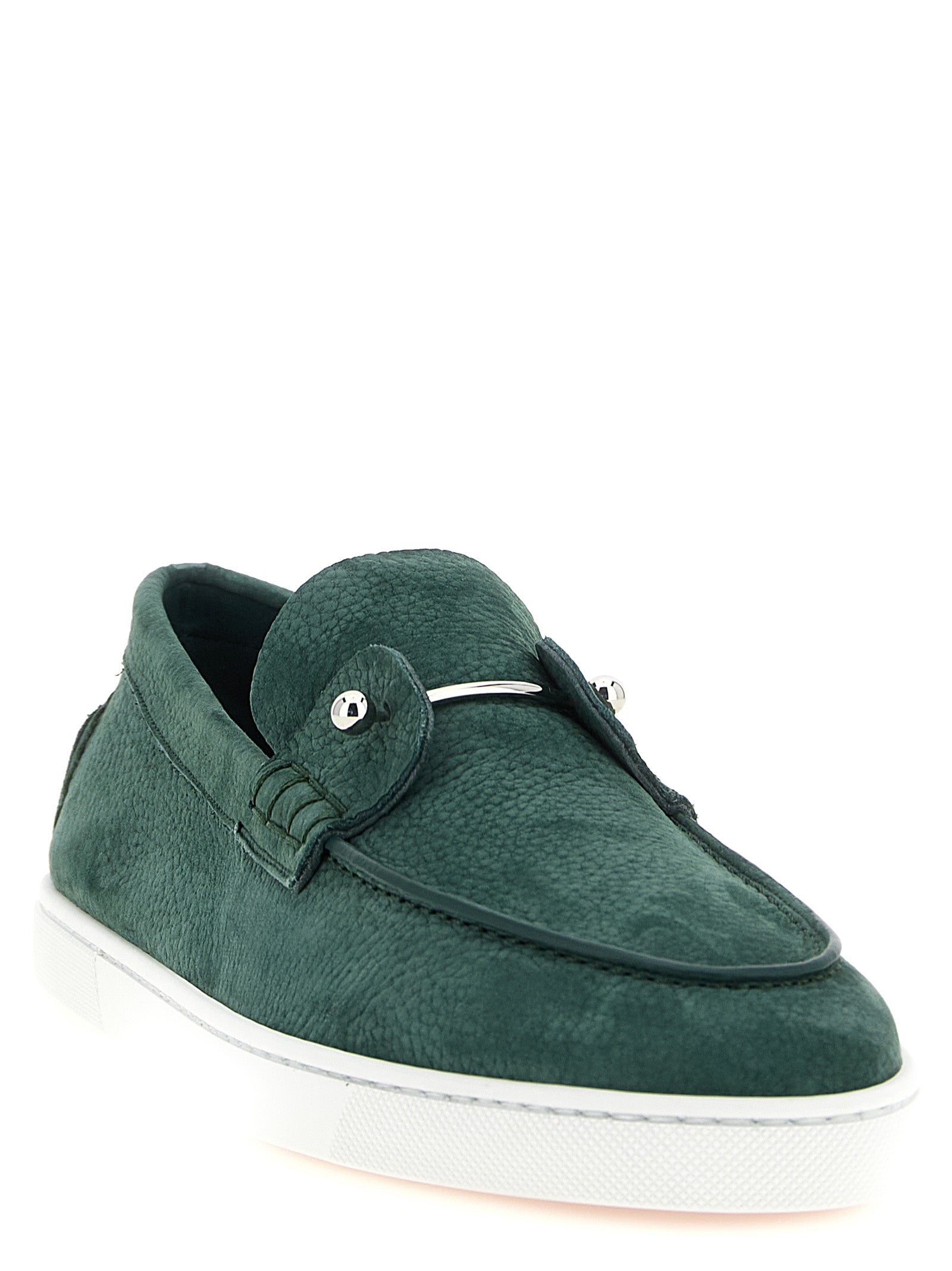Christian Louboutin Bicolor 'Chambeliboat' Loafers multicolor