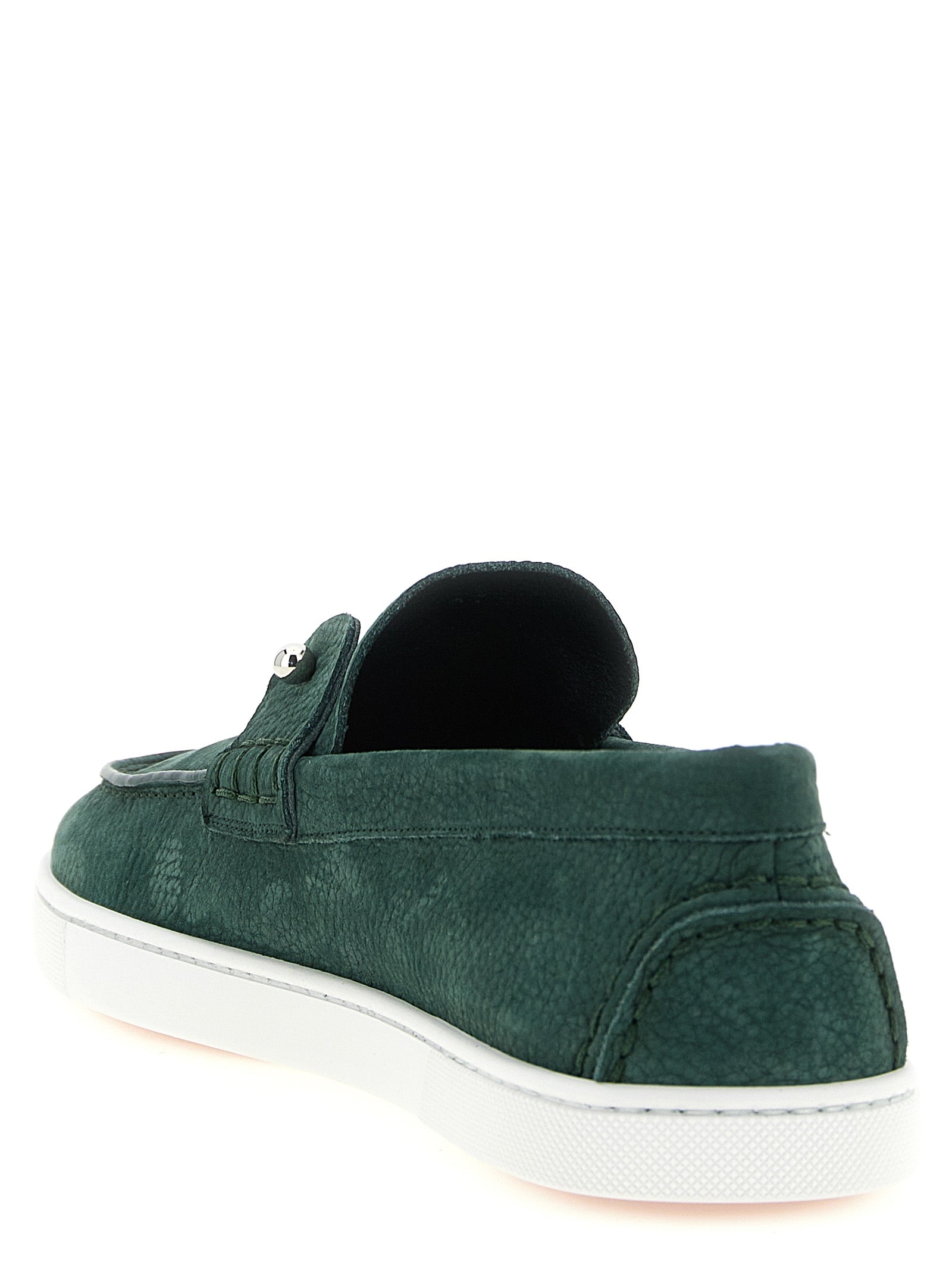 Christian Louboutin Bicolor 'Chambeliboat' Loafers multicolor