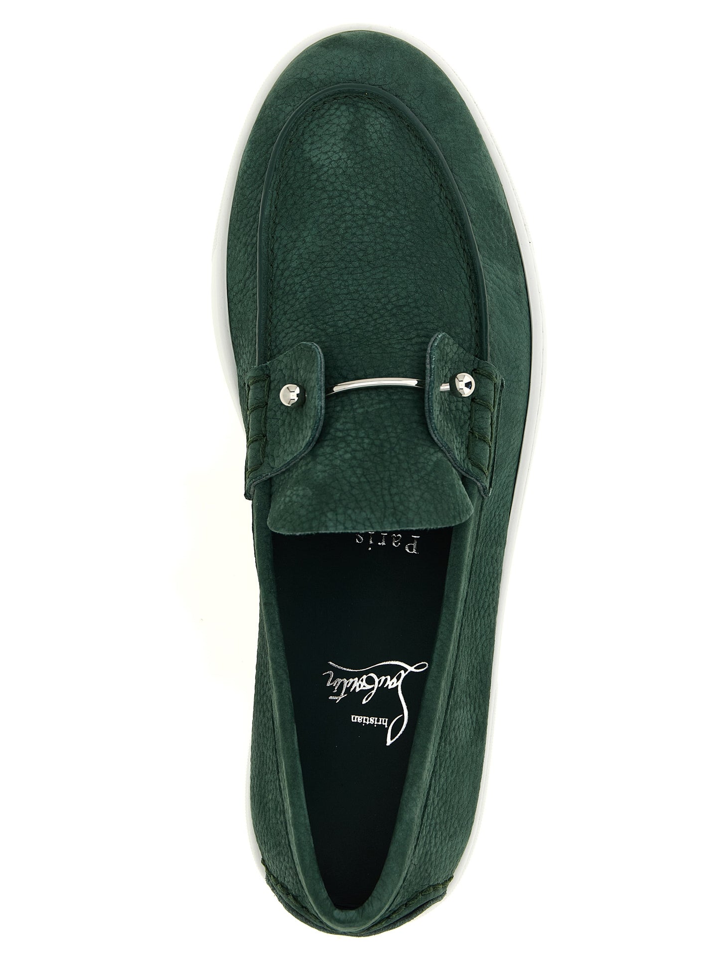 Christian Louboutin Bicolor 'Chambeliboat' Loafers multicolor
