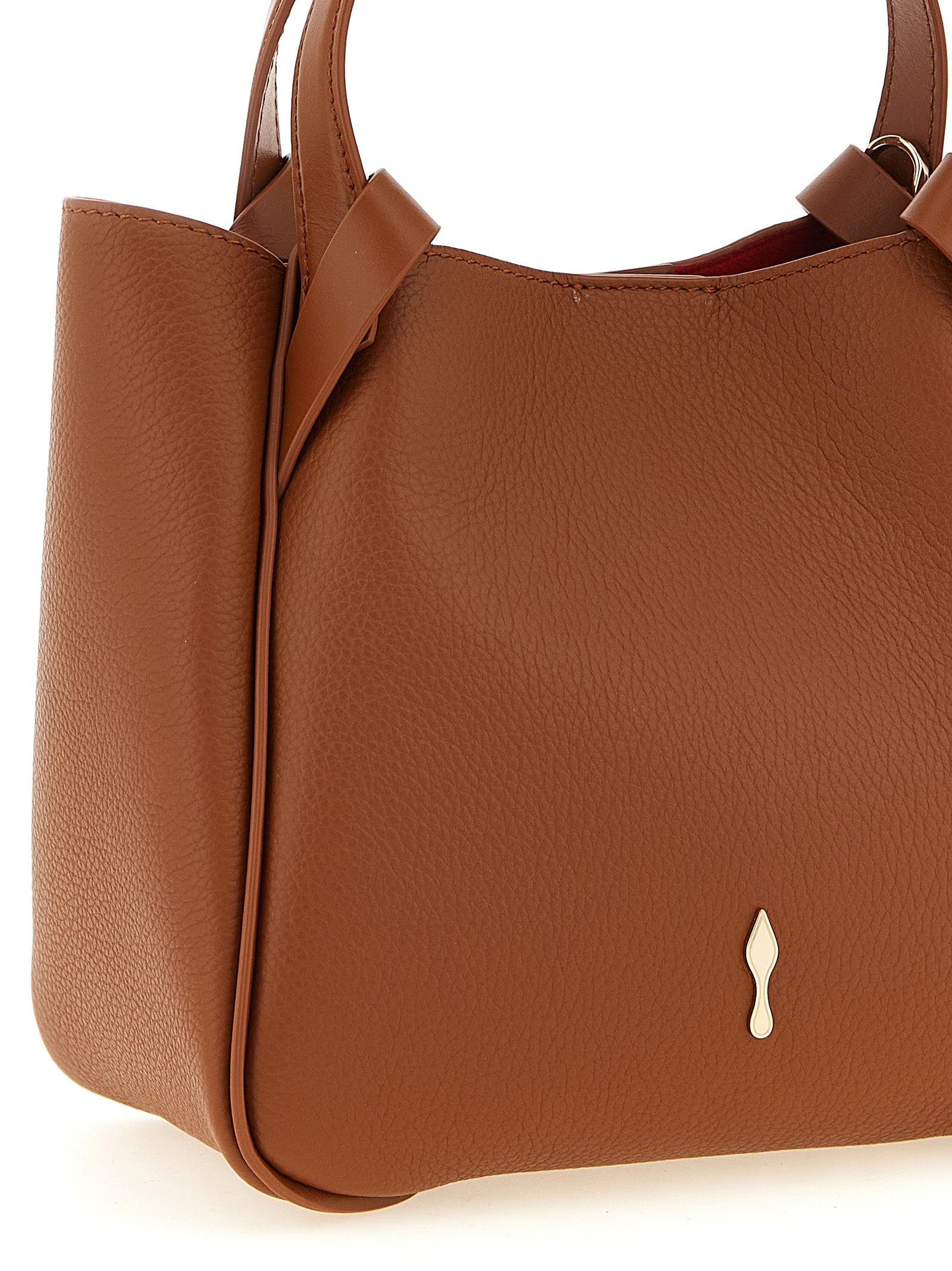 Christian Louboutin Brown 'Bettina' Mini Tote Bag braun