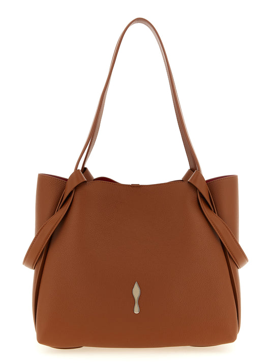 Christian Louboutin Brown 'Bettina' Small Tote Bag braun