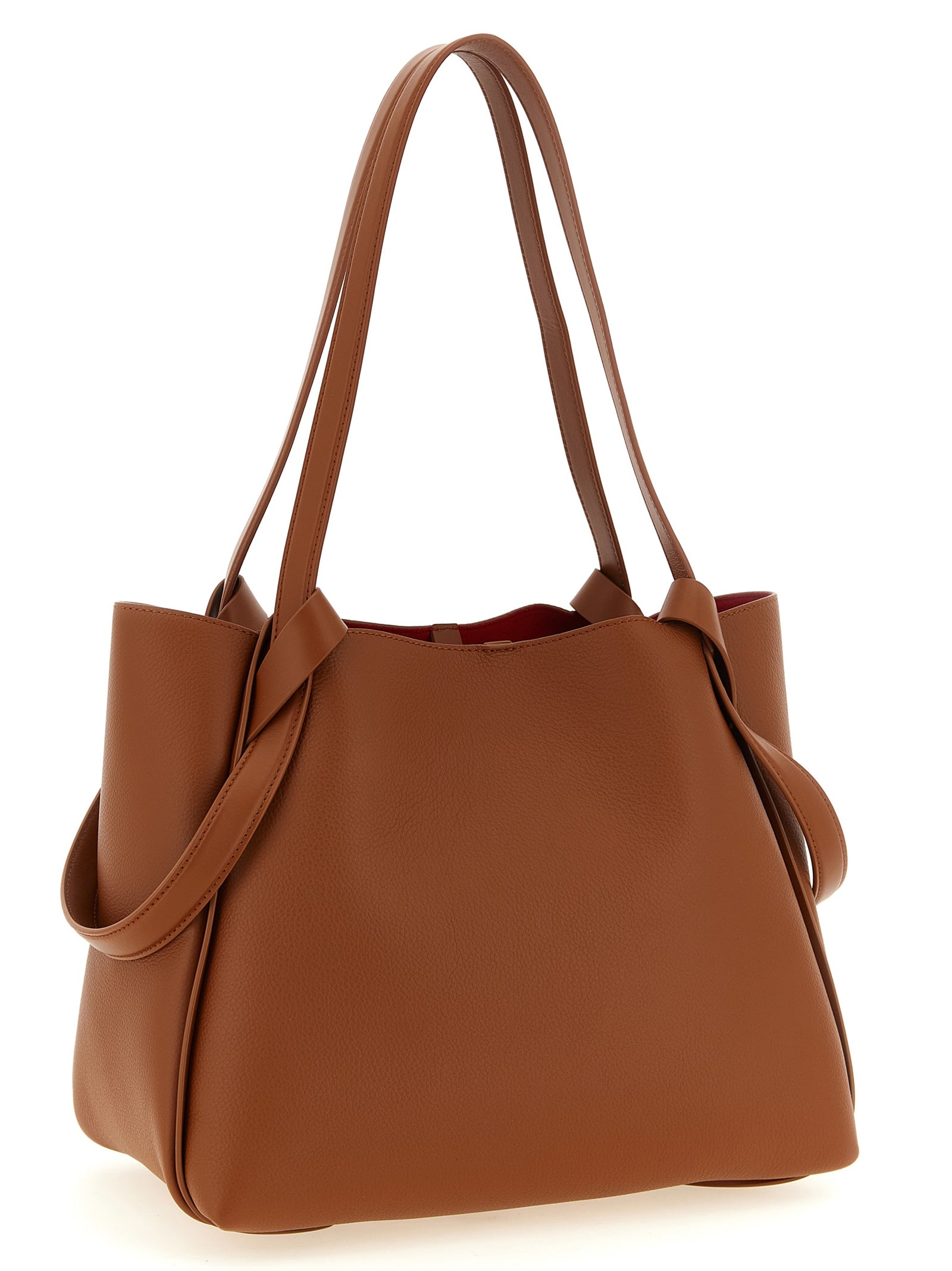 Christian Louboutin Brown 'Bettina' Small Tote Bag braun