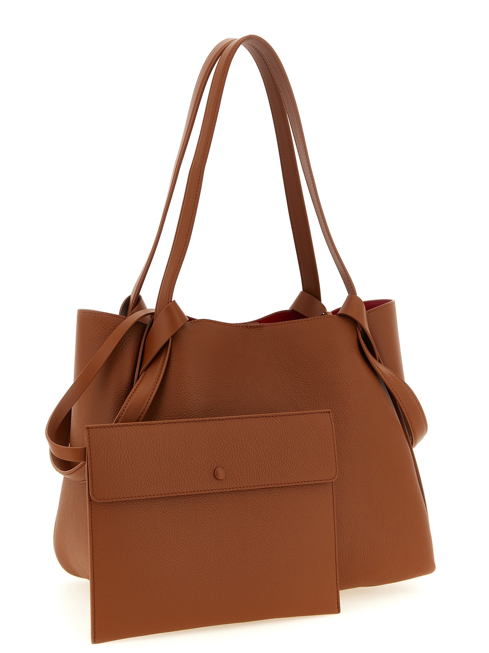 Christian Louboutin Brown 'Bettina' Small Tote Bag braun