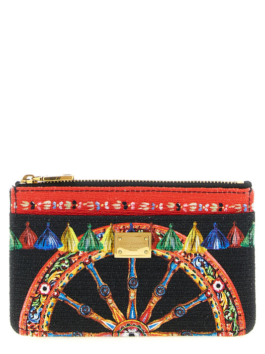 Dolce & Gabbana Multicolor 'Carretto' Card Holder